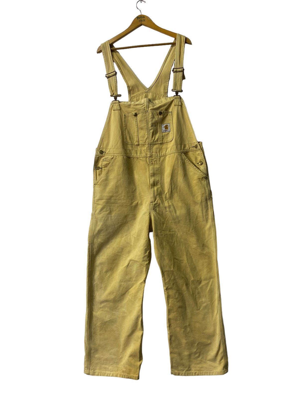 Carhartt × Vintage Vintage Carhartt Overall Size US 38 / EU 54 - 1 Thumbnail