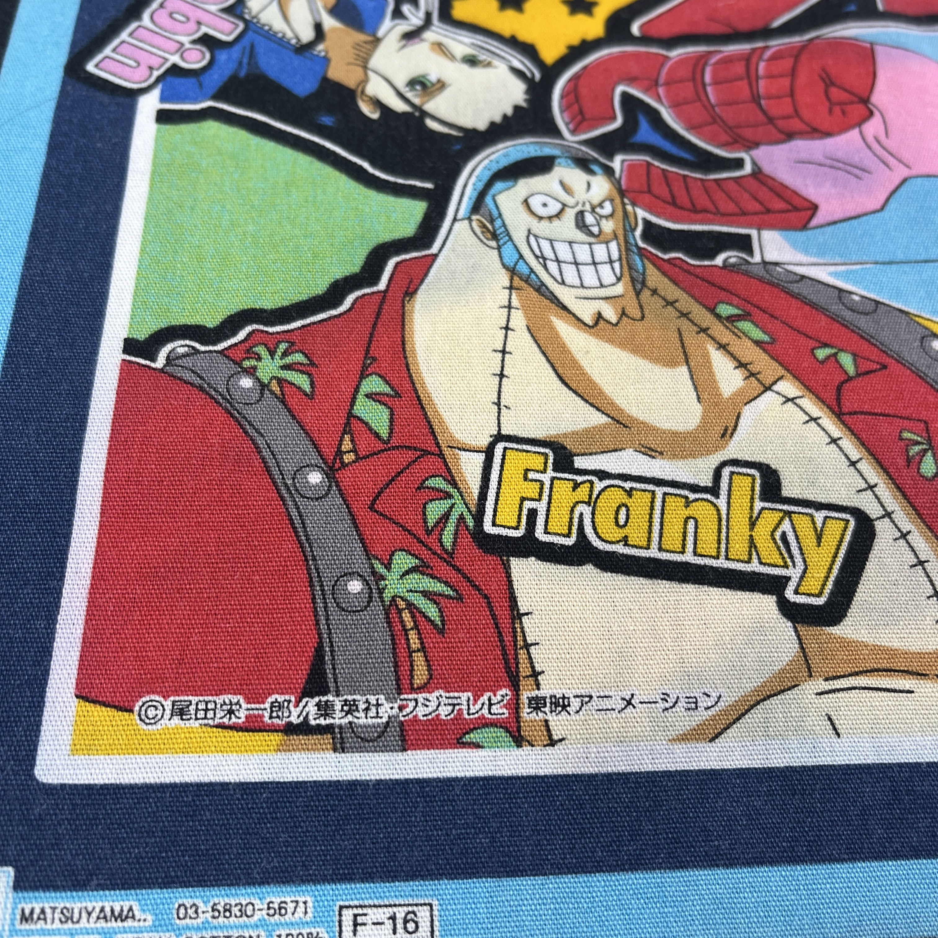 Anime × One Piece × Vintage One Piece Handkerchief / Bandana / Neckerchief B257 Size ONE SIZE - 4 Thumbnail