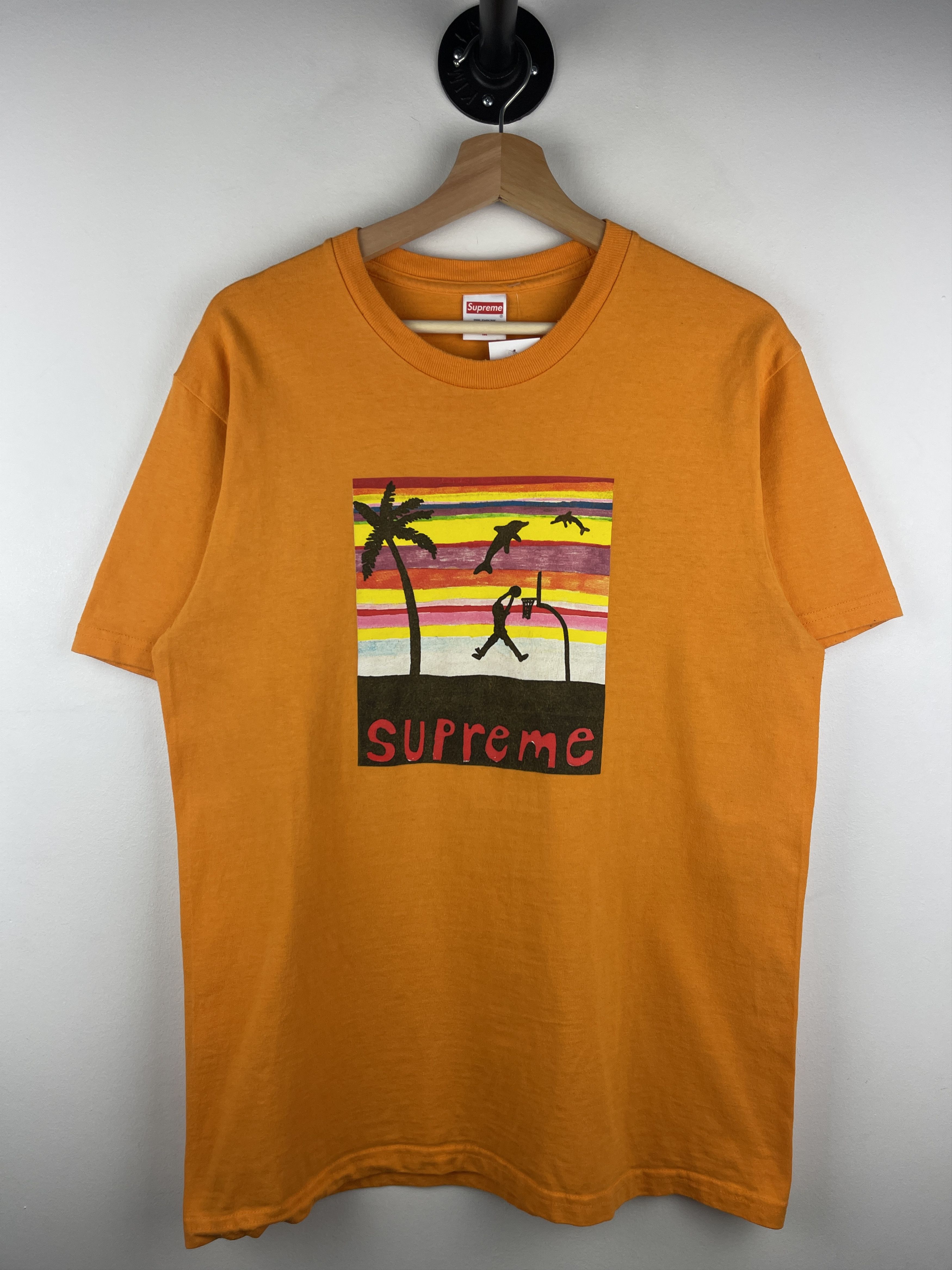 Supreme Supreme SS21 Dunk Bright Orange Tee Size US M / EU 48-50 / 2 - 1 Thumbnail