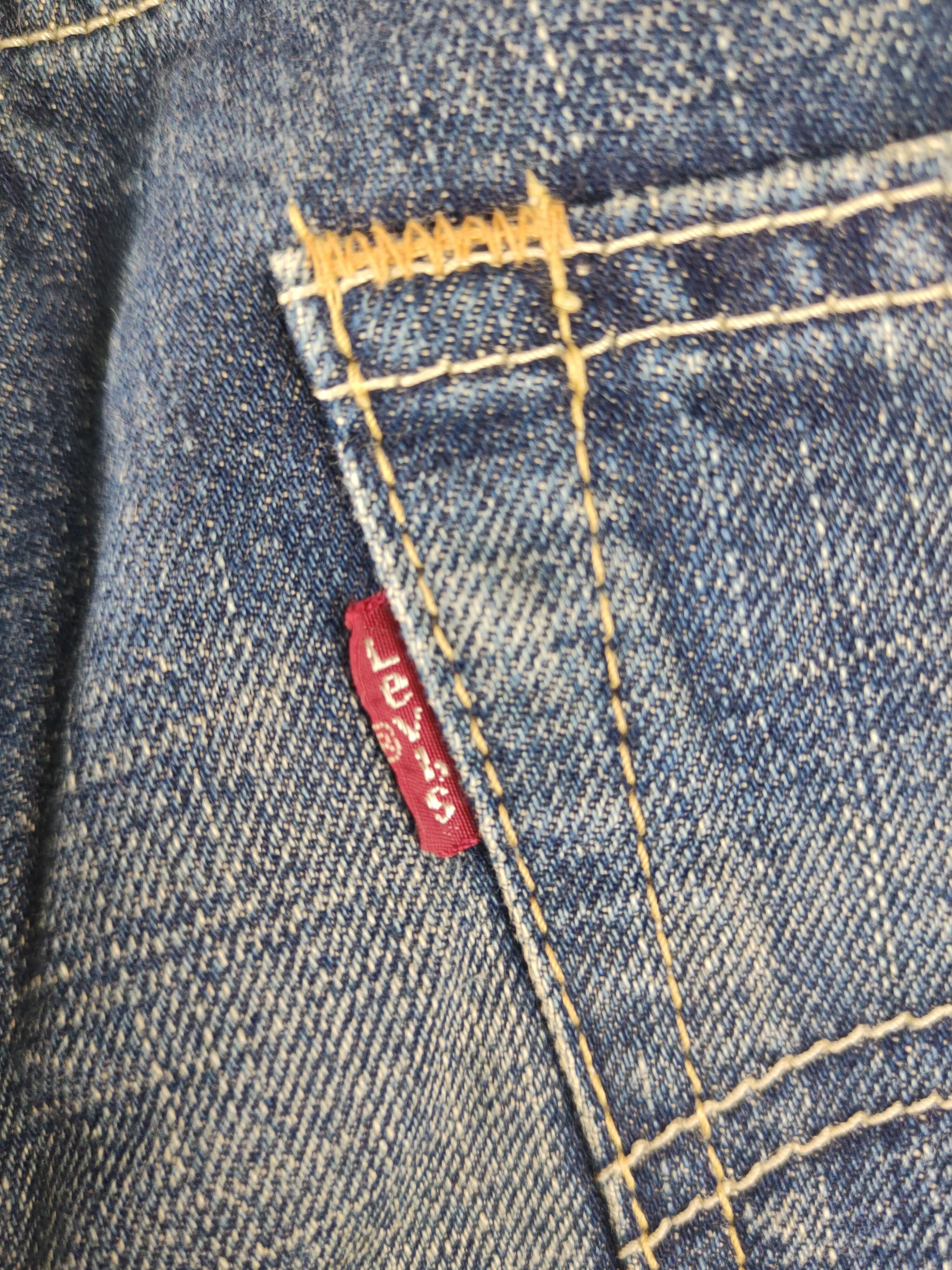 Levi's 503 Levi's Dark Blue Distressed Ripped Jeans #S2821 Size US 32 / EU 48 - 7 Thumbnail