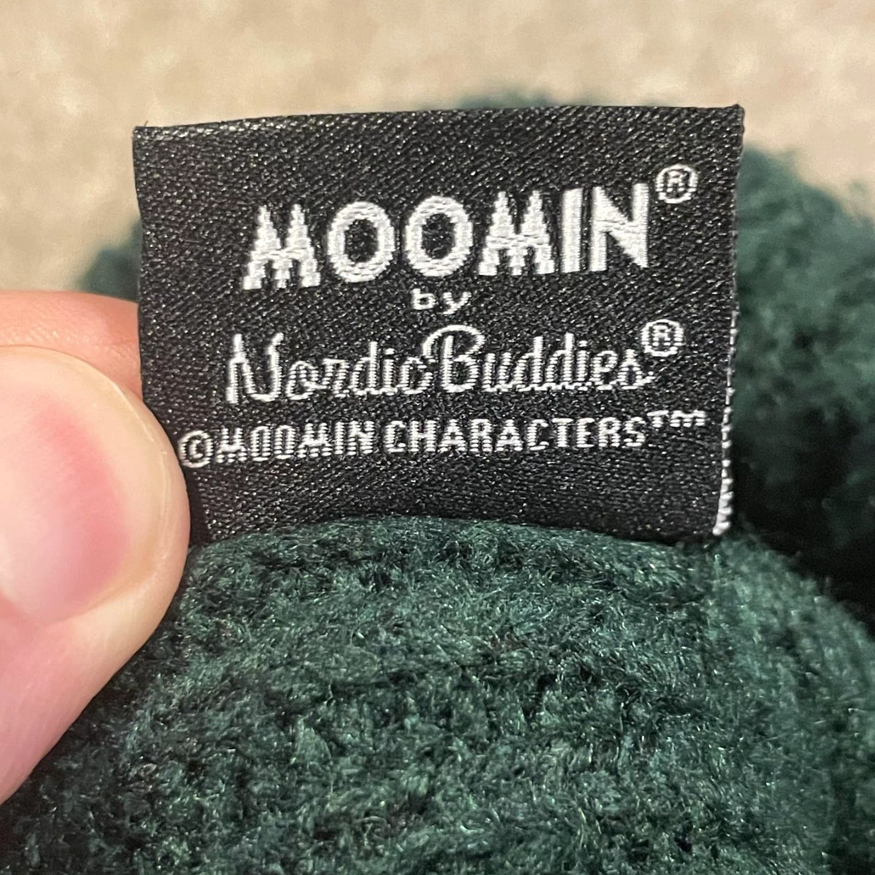 Vintage Moomin by NordicBuddies Beanie Winter Hat One Size Green Cartoon Snufkin Knit Men/Adult Casual Size ONE SIZE - 7 Thumbnail