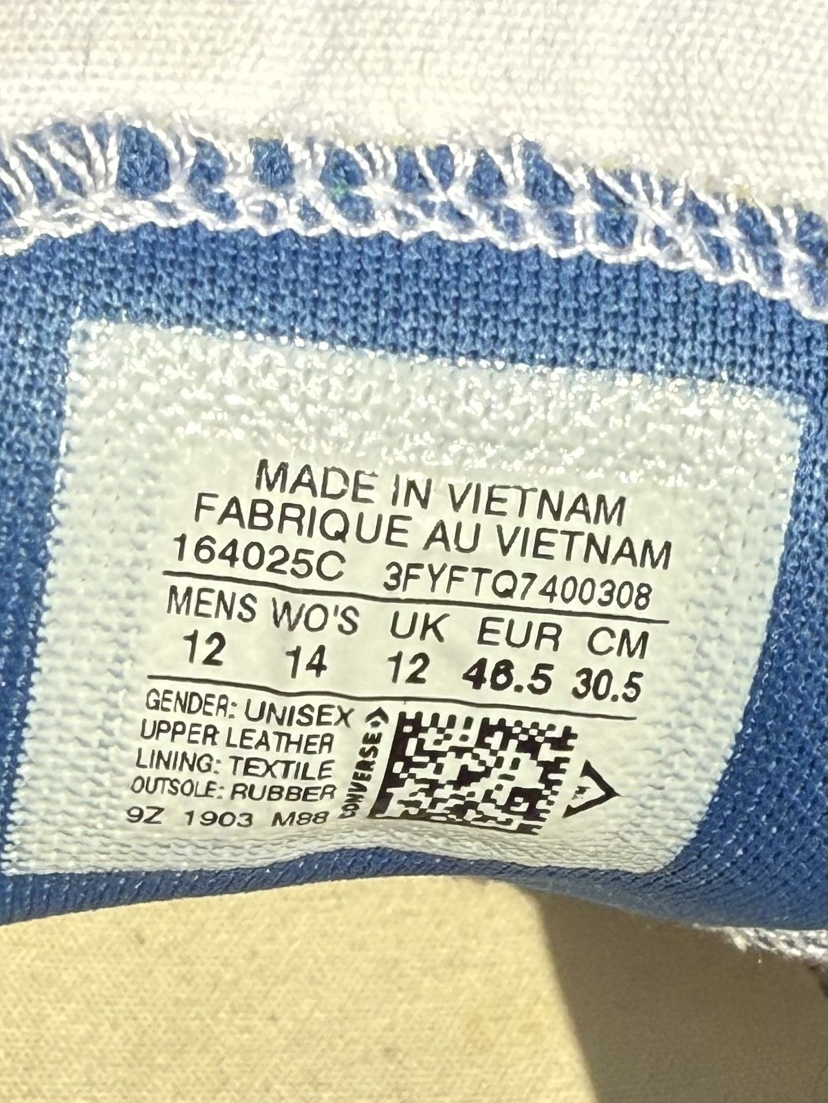 Golf le Fleur White and Green Golf Le Fleur One Star Converse Size US 12 / EU 45 - 7 Thumbnail