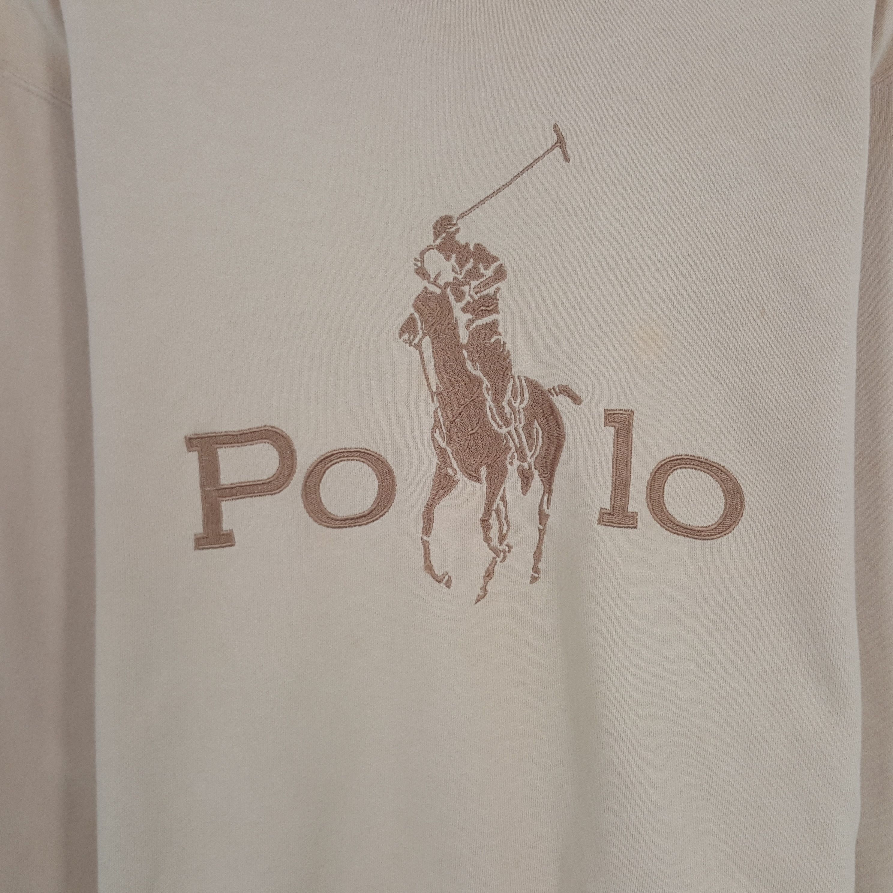 Polo Ralph Lauren × Vintage Vintage Polo By Ralph Lauren Big Logo Sweatshirt Size US S / EU 44-46 / 1 - 2 Thumbnail