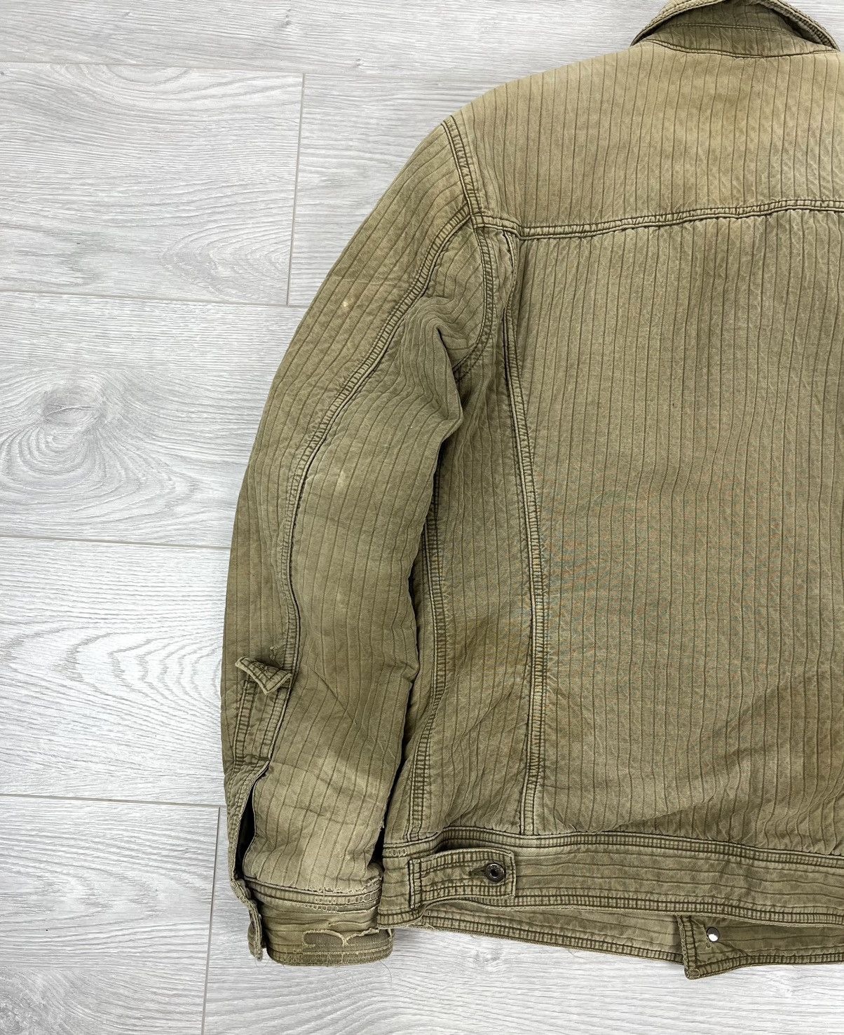 Dolce & Gabbana Dolce&Gabbana Vintage 00s Archive Quilted Distressed Jacket Size US S / EU 44-46 / 1 - 15 Thumbnail