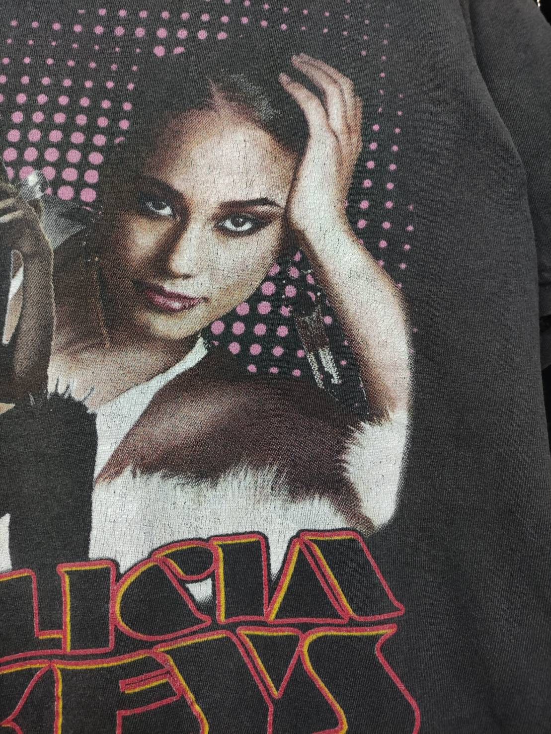 Rap Tees Vtg Alicia Keys The Freedom Tour Promo T-Shirt Size US L / EU 52-54 / 3 - 4 Thumbnail