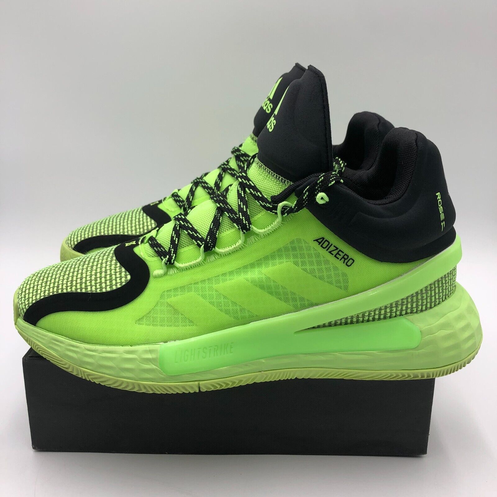 Adidas Size 8.5 - adidas D Rose 11 Signal Green Size US 8.5 / EU 41-42 - 9 Thumbnail
