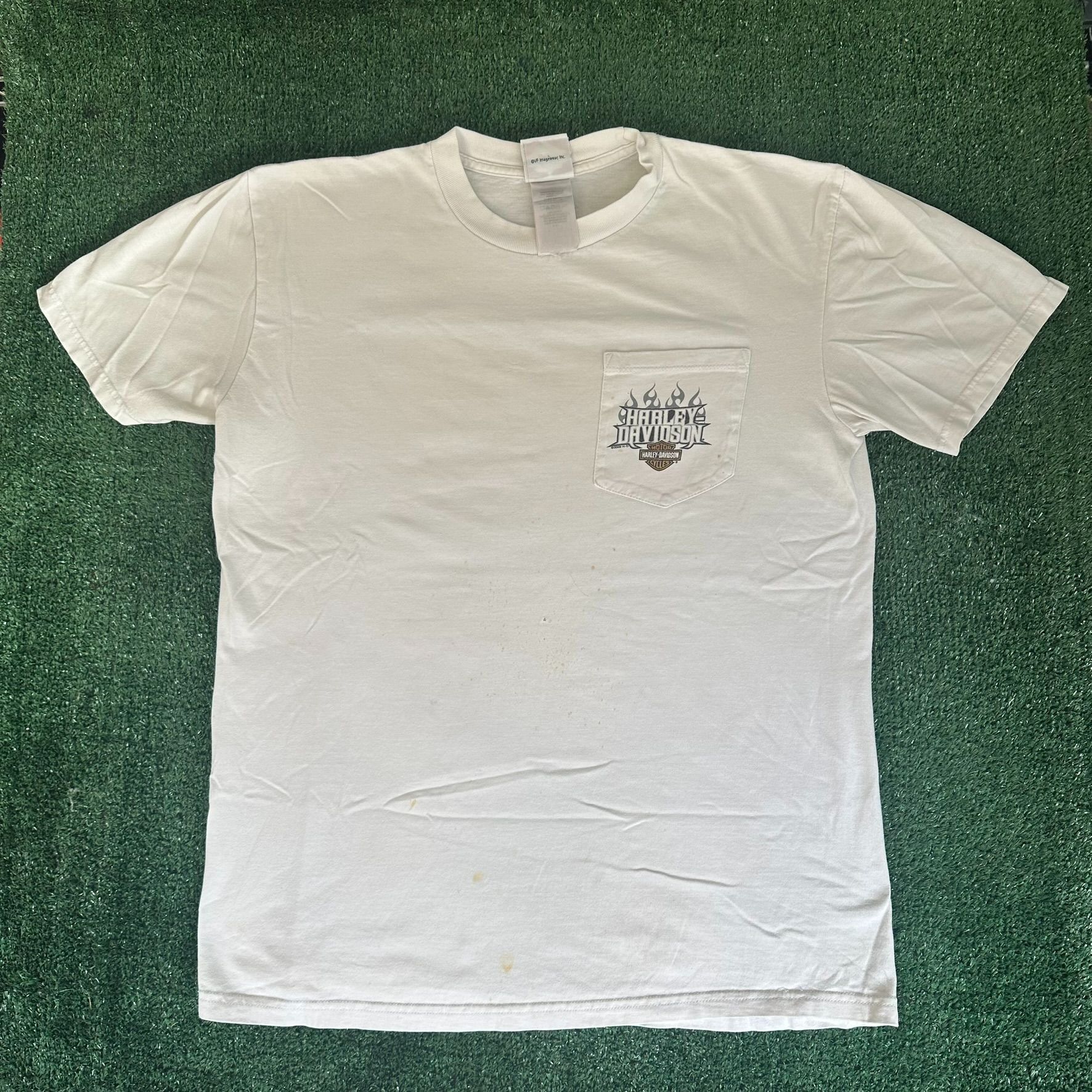 Harley Davidson Vintage Y2K Harley Davidson T-Shirt Motorcycle Biker Tee Size US L / EU 52-54 / 3 - 6 Thumbnail