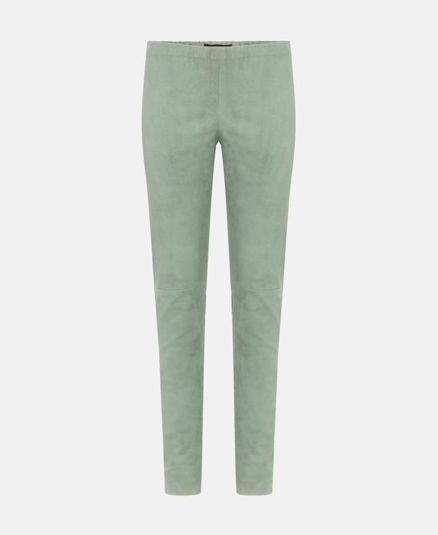 Tod's Leather trousers Size 27" / US 4 / IT 40 - 1 Thumbnail