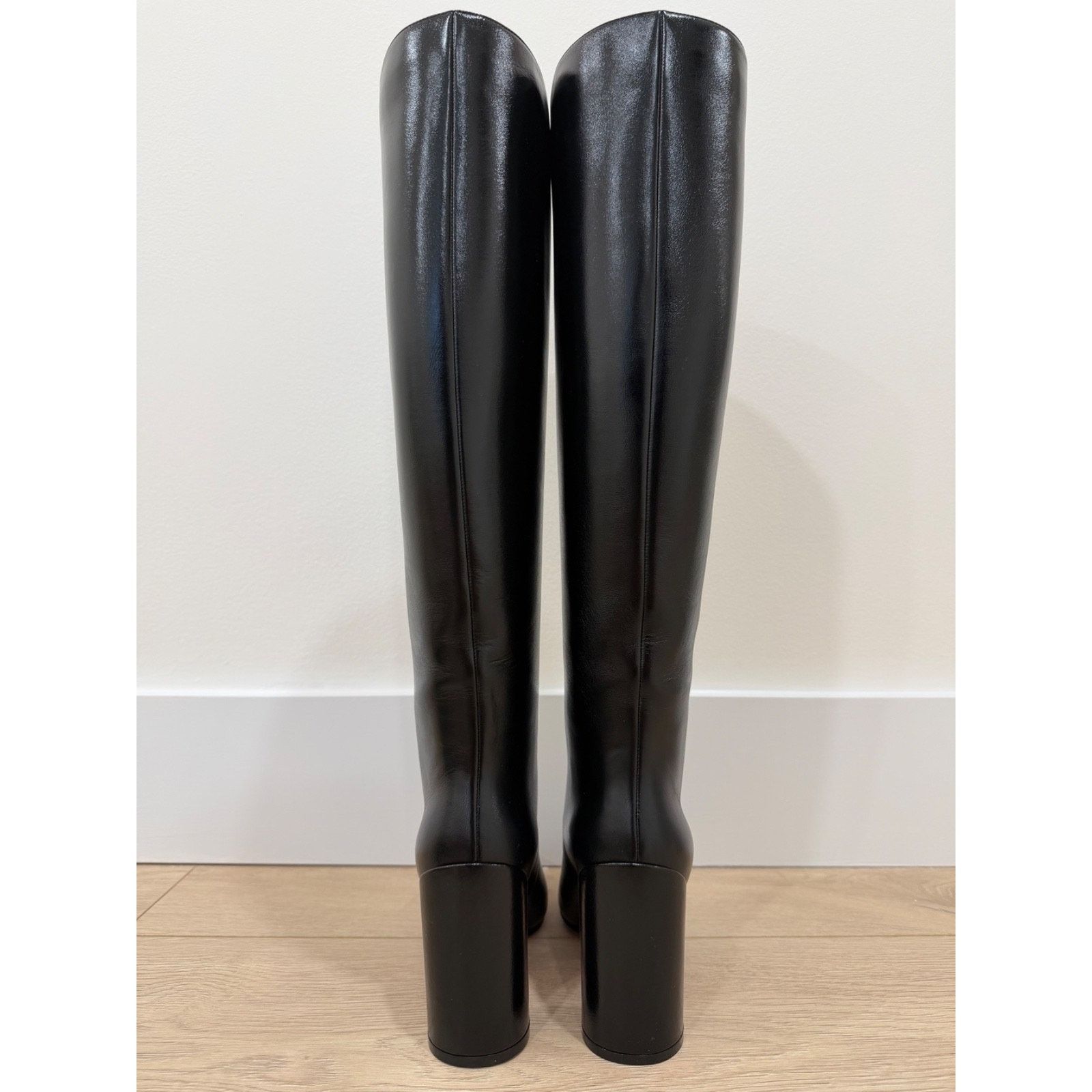 Christian Louboutin Christian Louboutin Janitta 85 Knee High Block Boot 36.5 Size US 6.5 / IT 36.5 - 20 Thumbnail