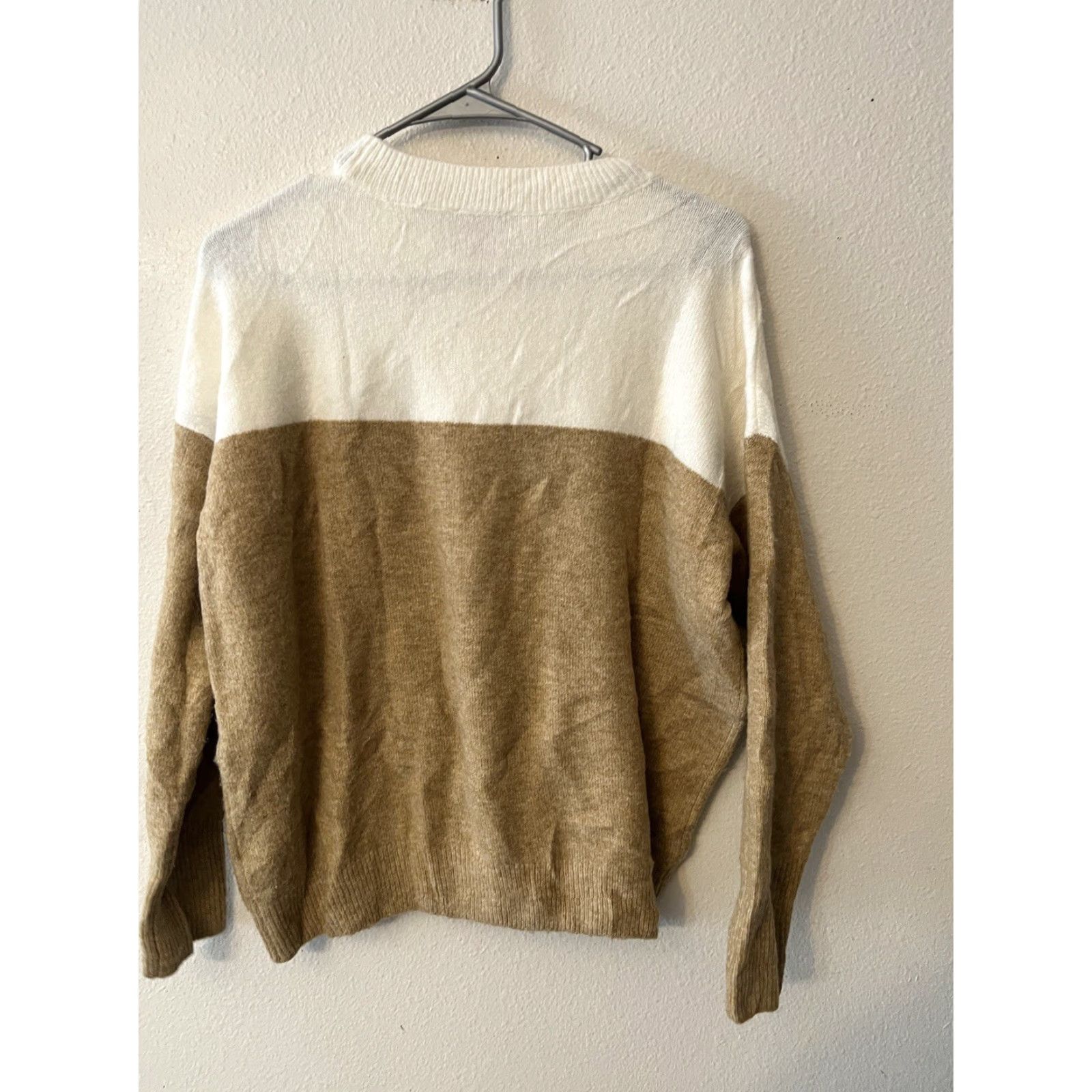 Vince Camuto Vince Camuto Multicolor Stripe Sweater Top Womens Pullover Knitted Crew Neck Long Sleeve XXS Hip Length Cotton Acrylic Blend Size XXS / US 00 / IT 34 - 2 Thumbnail