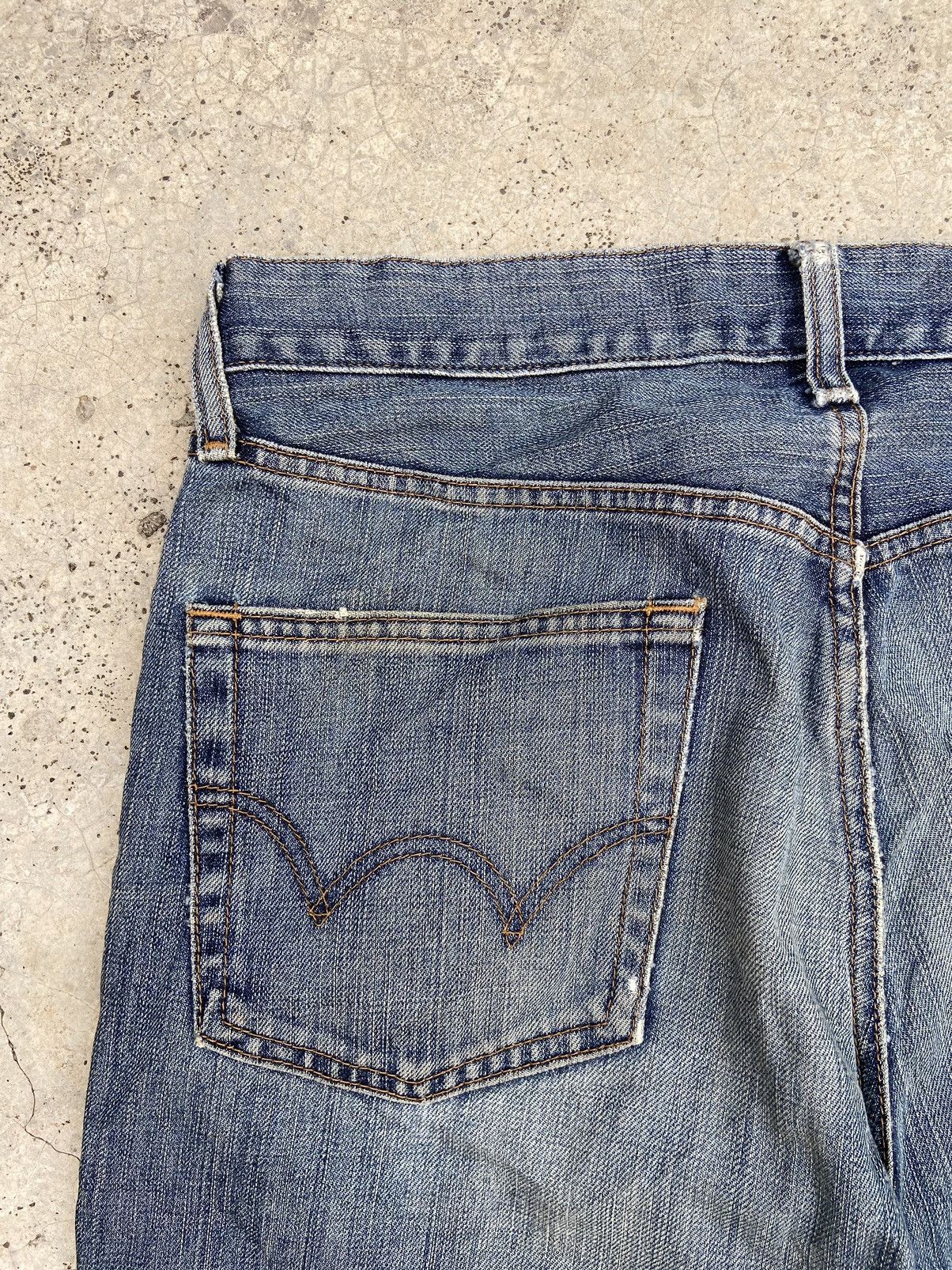 Beauty Beast Vintage Edwin Short jeans distressed if six was nine Size US 32 / EU 48 - 9 Thumbnail