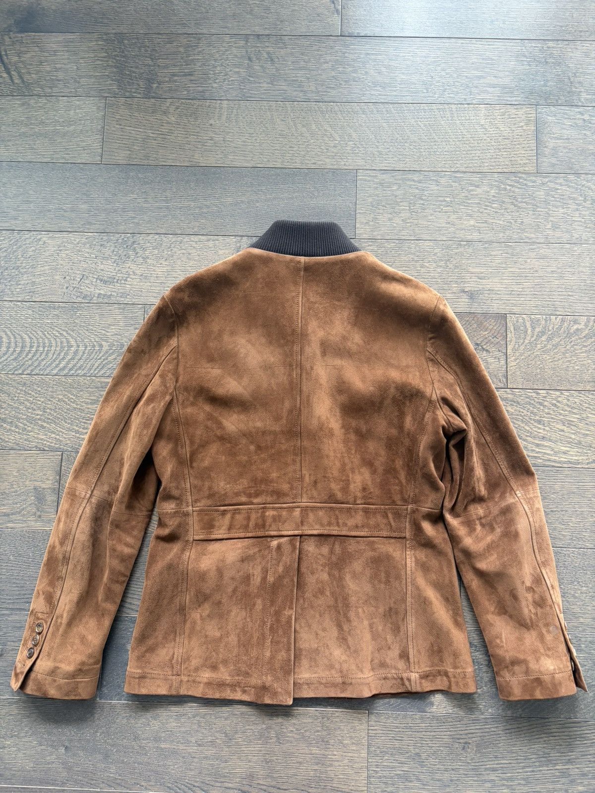 Tod's Tod’s Brown Suede Field Jacket Size US M / EU 48-50 / 2 - 7 Thumbnail