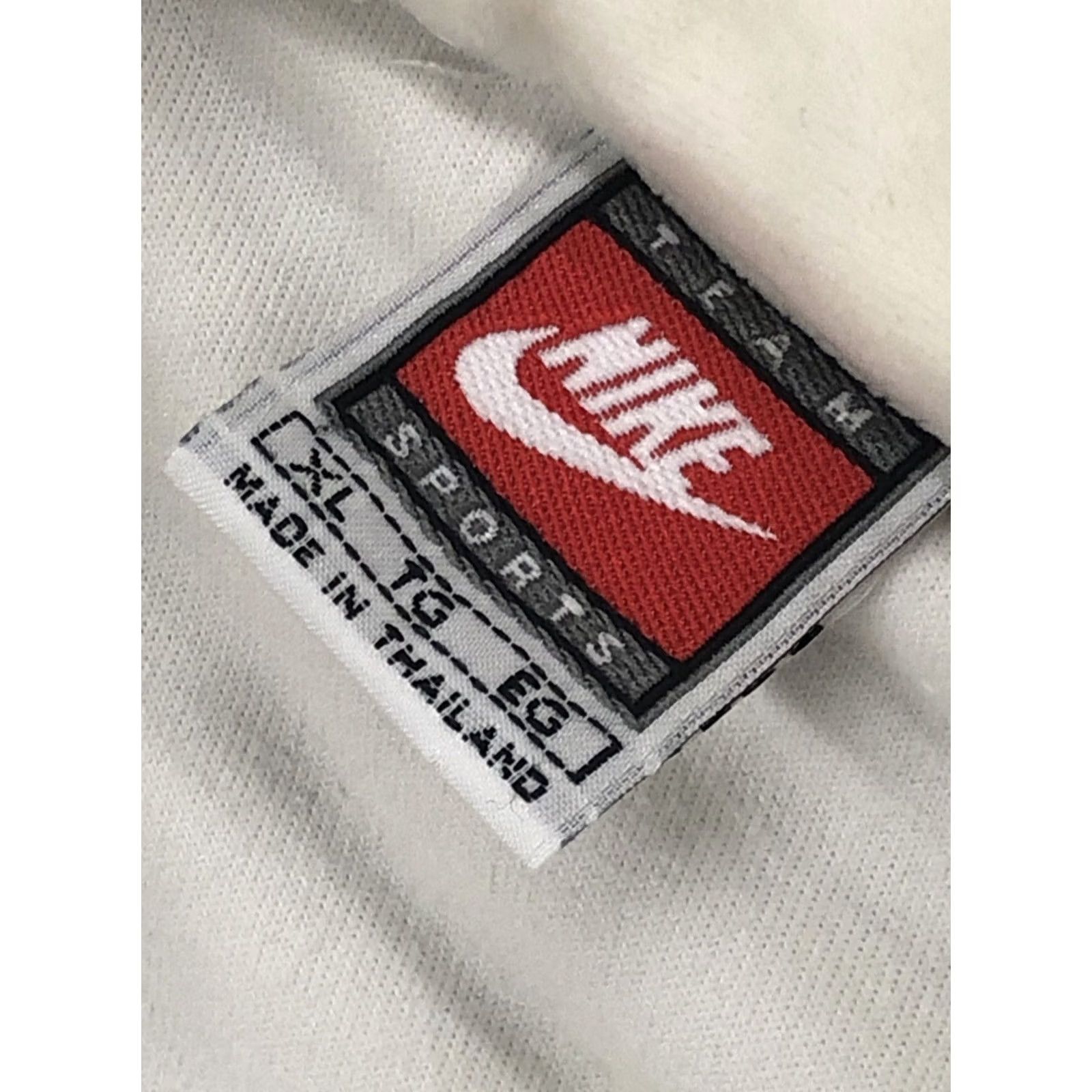 Nike VINTAGE Nike Jacket Shirt Mens XL White Velour Short Sleeve Warmup 90s Classic Throwback Track Size US XL / EU 56 / 4 - 6 Thumbnail