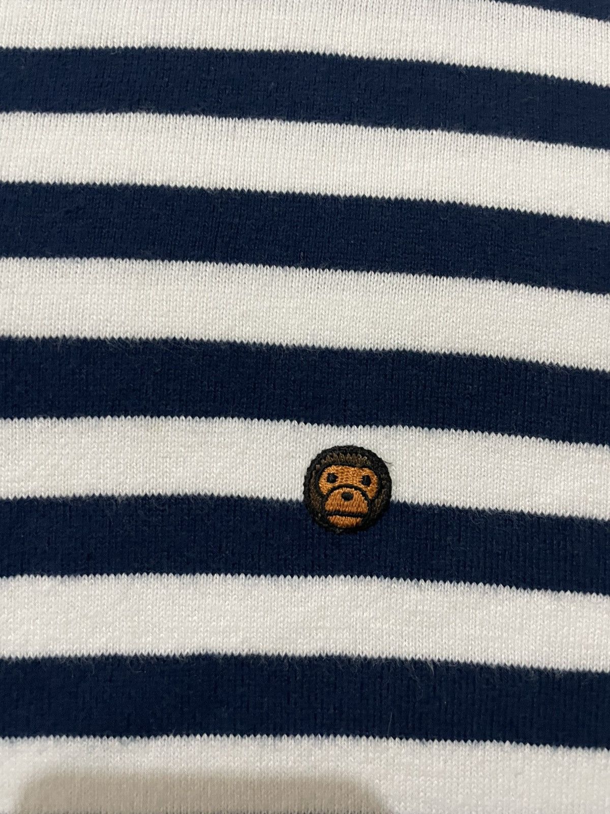 Bape 2005 Bape Baby Milo Striped Tee Size US M / EU 48-50 / 2 - 5 Thumbnail
