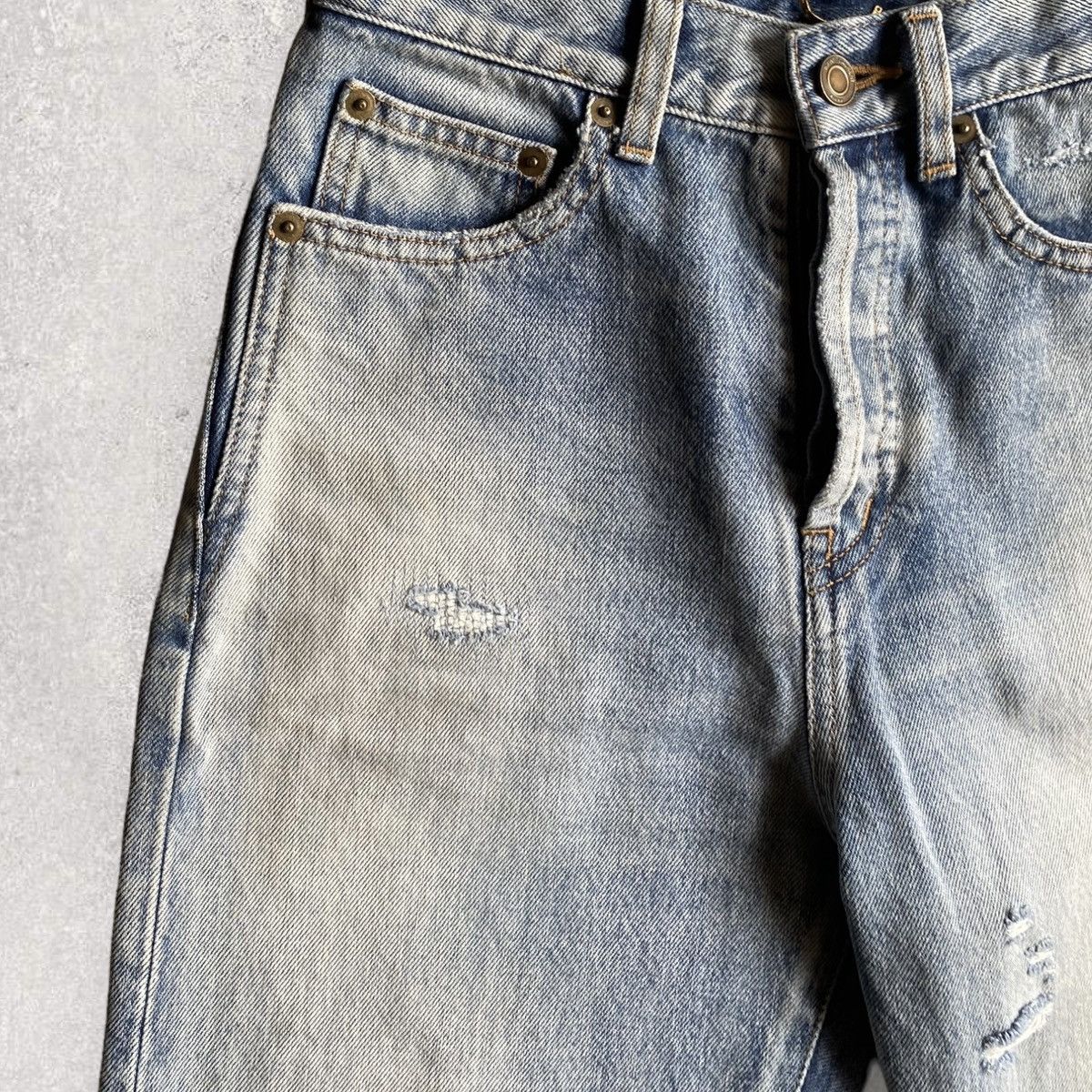 Saint Laurent Paris D19 W/SL-MW Size 25" / US 0 / IT 36 - 2 Thumbnail