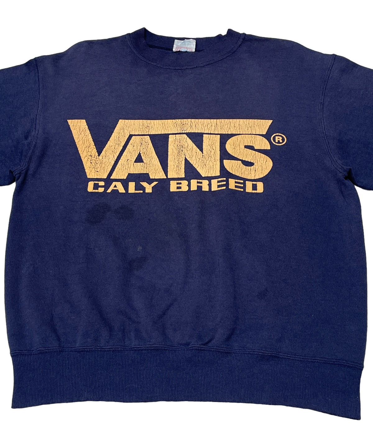 Vans × Vintage Vintage Brand Skate Vans Made In Usa Sweatshirt 1990s Size US M / EU 48-50 / 2 - 3 Thumbnail