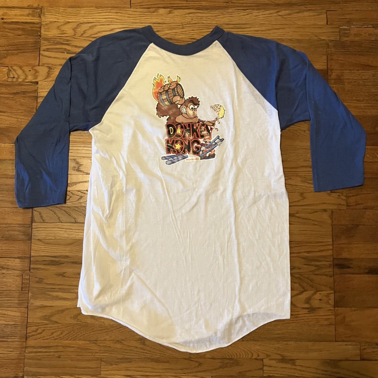 1980s Donkey Kong Raglan Shirt