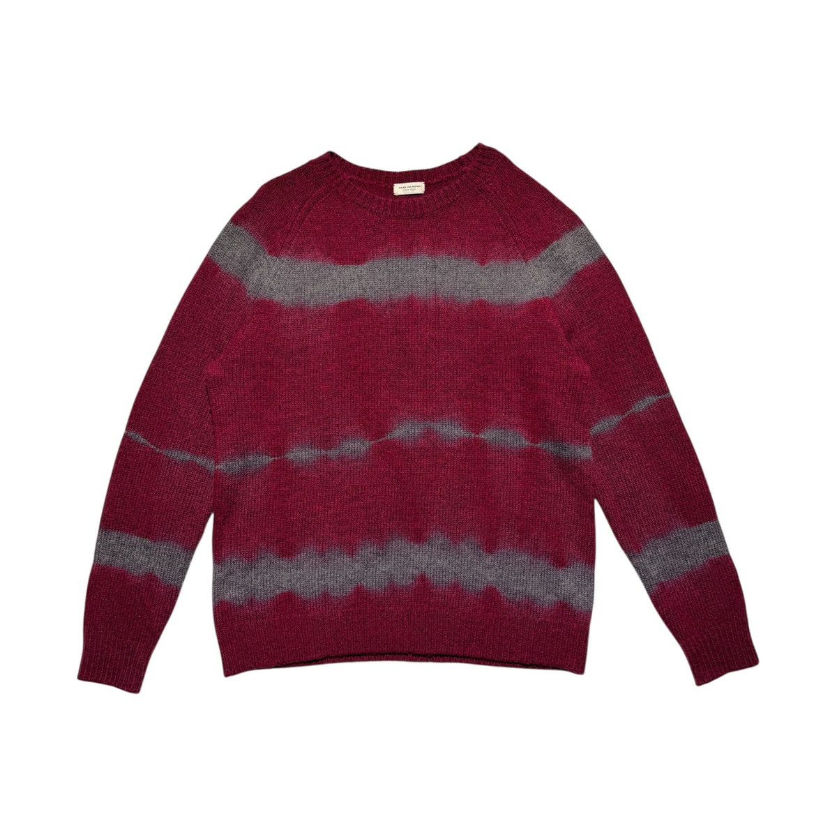 Dries Van Noten FW14 Runway knit tie dye sweater Size US XL / EU 56 / 4 - 1 Thumbnail