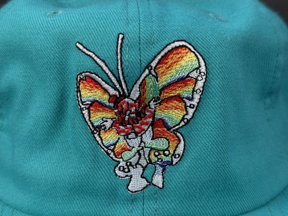 Supreme SUPREME SS16 GONZ BUTTERFLY 6-PANEL HAT TEAL BNWT Size ONE SIZE - 5 Thumbnail