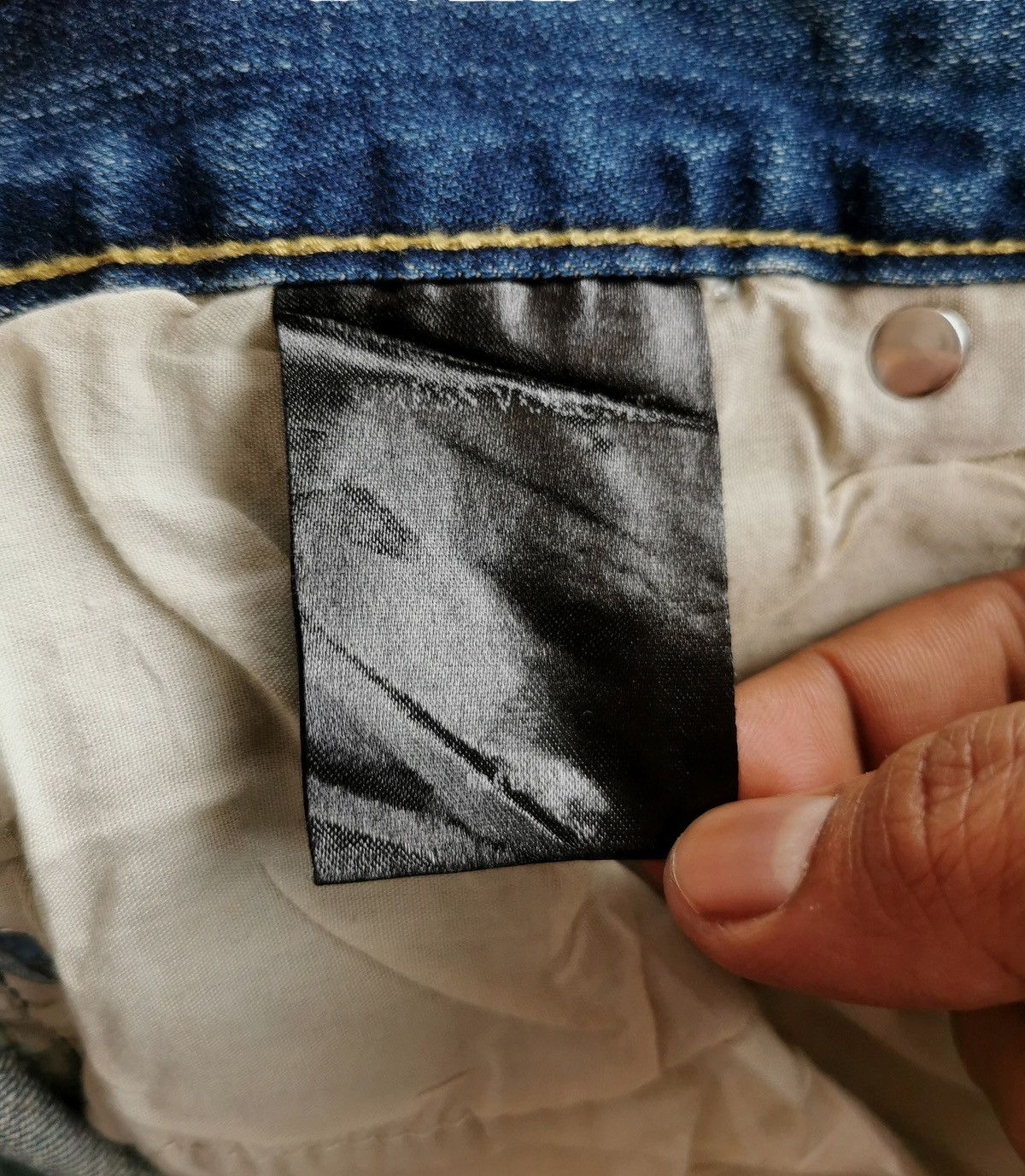 Japanese Brand Dress Volume The Destroyed Denim Lookalike Fear Of God Jeans Size US 31 - 9 Thumbnail