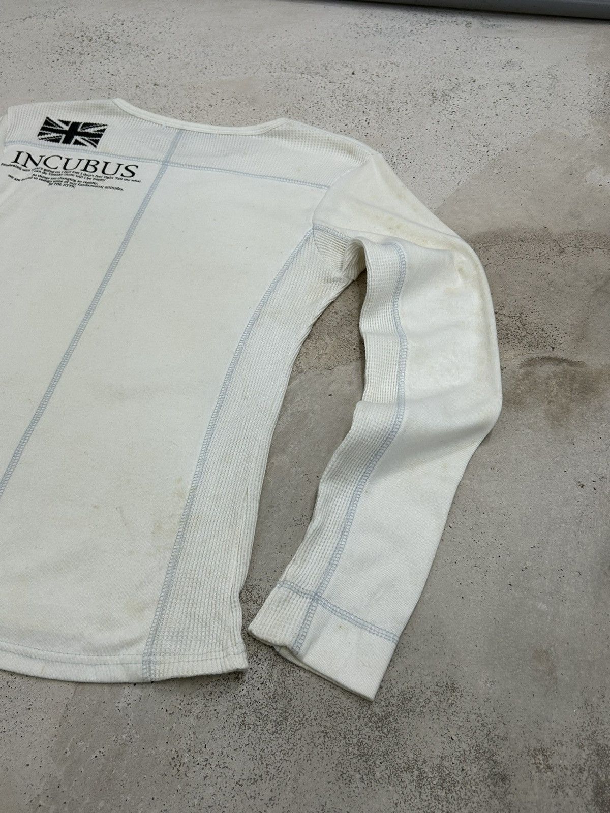Designer × Japanese Brand Vintage Incubus Long Sleeve – Rock Grunge Aesthetic Size US S / EU 44-46 / 1 - 11 Thumbnail
