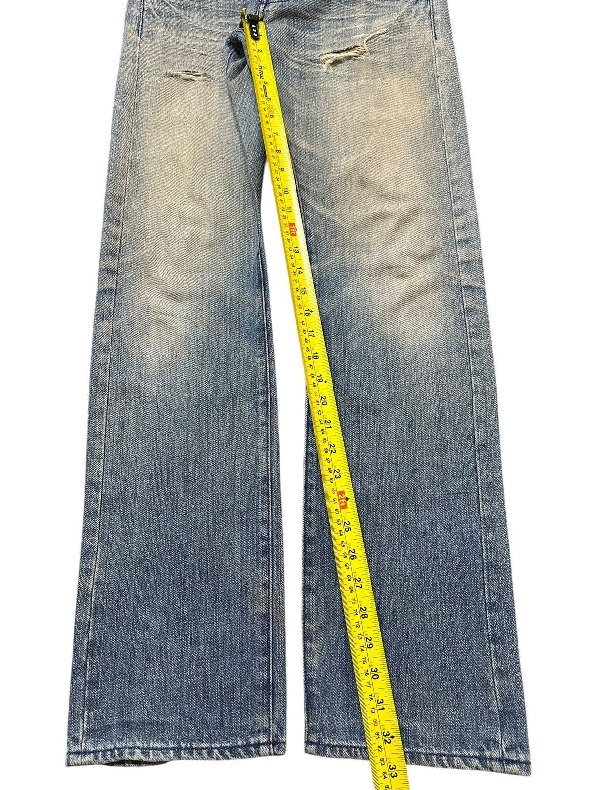Beams Japan Vintage Japanese Beams Mud Wash Faded Style Jeans Size US 32 / EU 48 - 14 Thumbnail