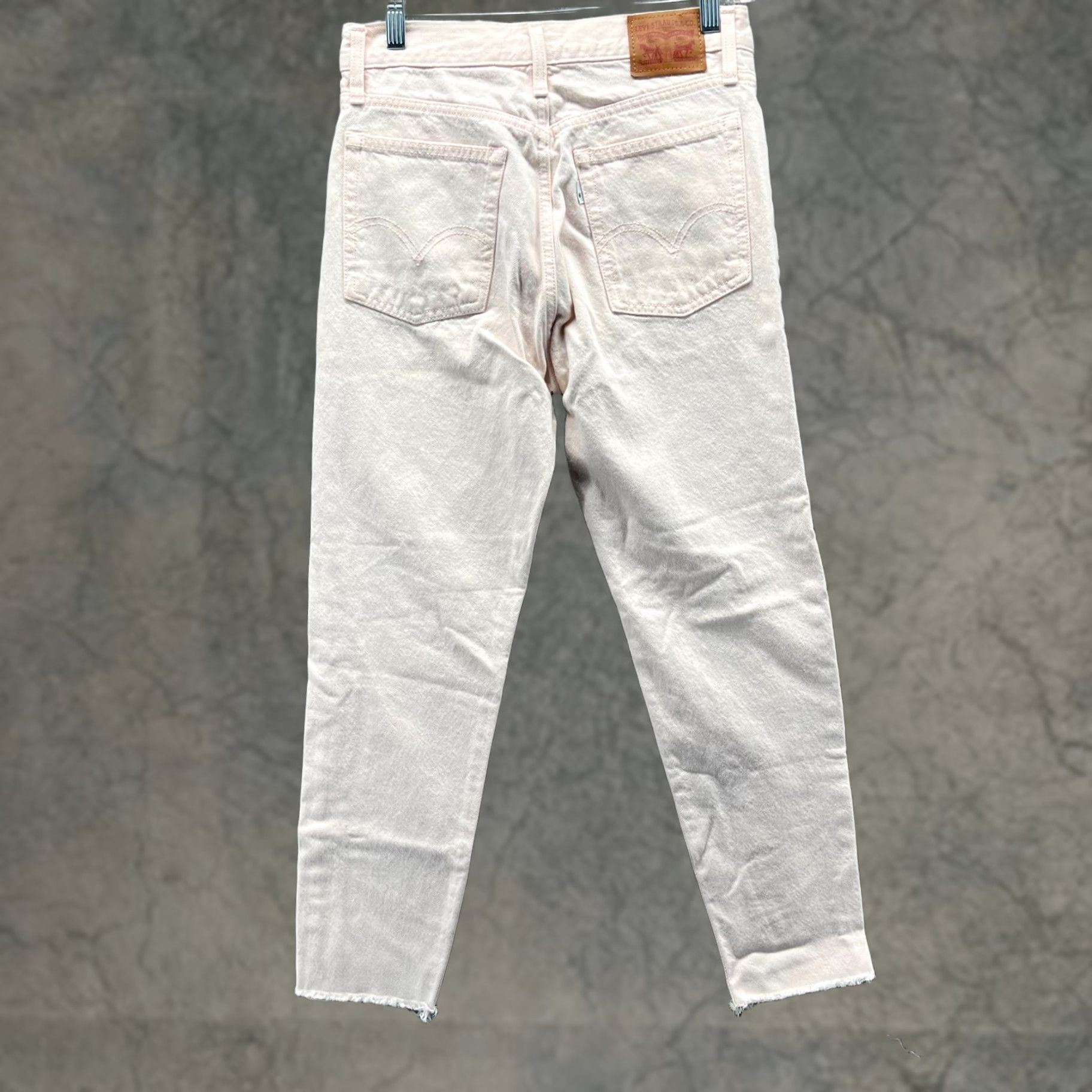 Levi's Levi's 501 Jeans Womens 27 Pink Straight Leg High Rise Button Fly Denim Jeans 5-Pocket Vintage Womens Size 27" / US 4 / IT 40 - 1 Thumbnail