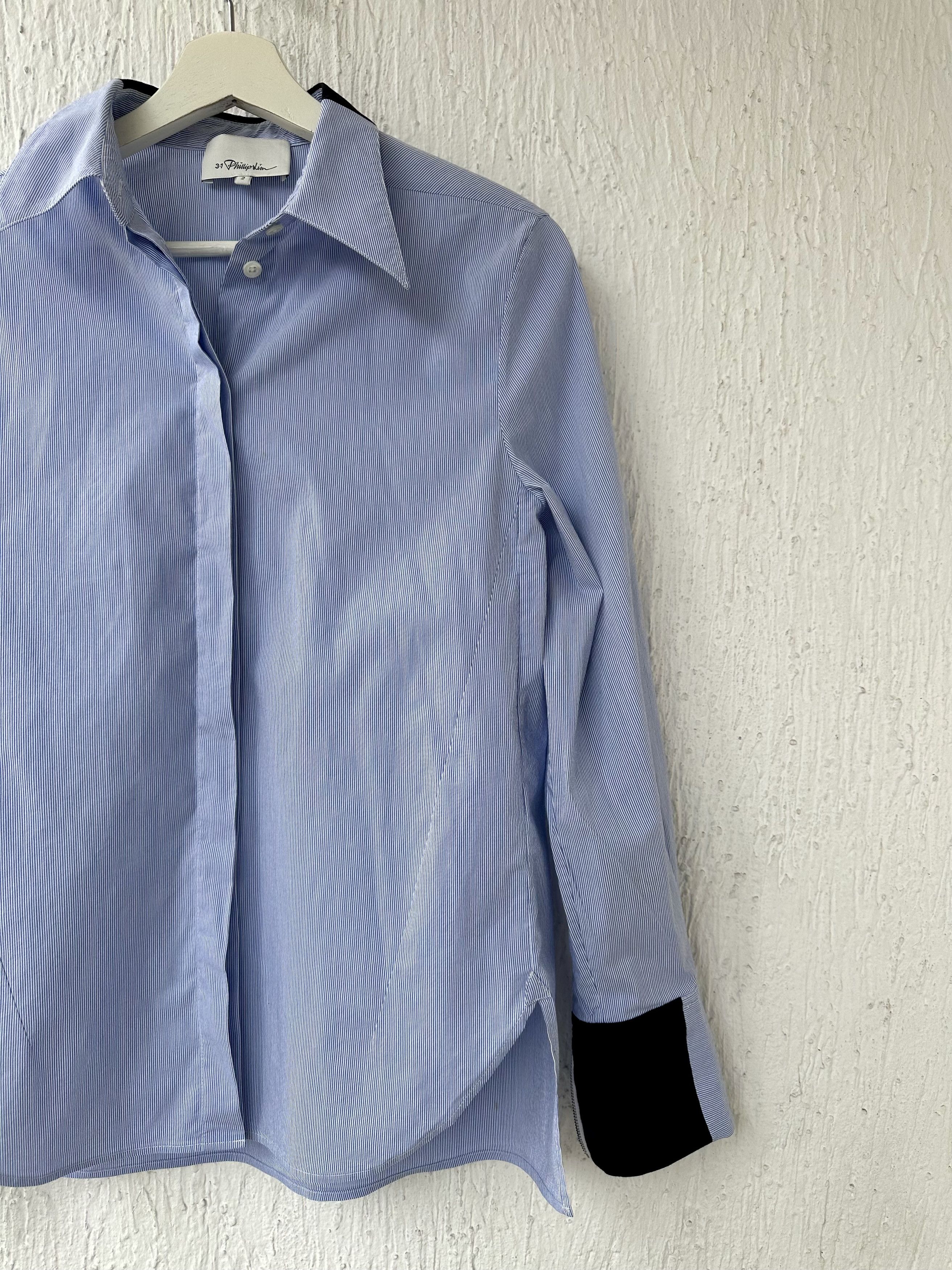 3.1 Phillip Lim striped slim shirt Size US M / EU 48-50 / 2 - 2 Thumbnail