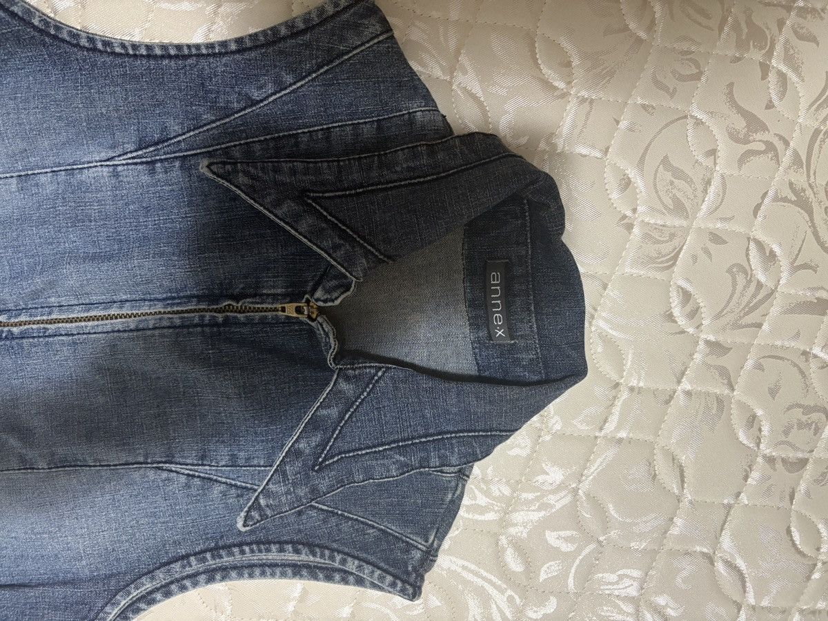 Annex Vintage Y2K Jean Dress Size XS / US 0-2 / IT 36-38 - 3 Thumbnail
