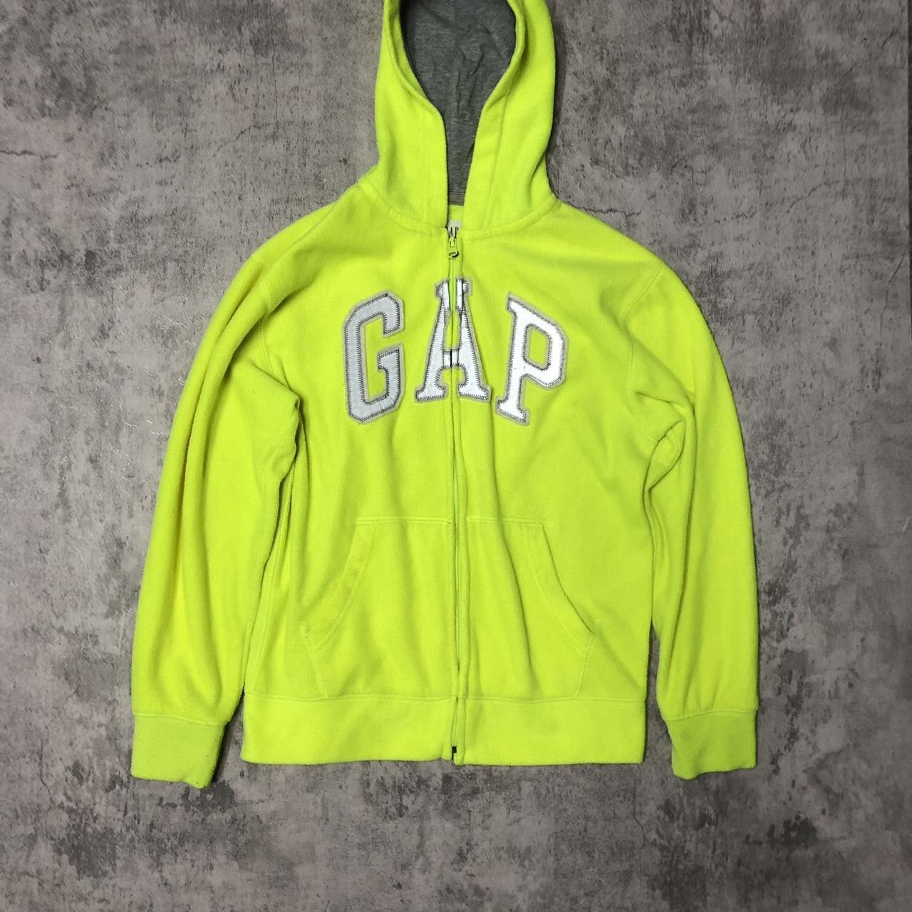Gap Neon green Gap hoodie with white accents Size US XS / EU 42 / 0 - 1 Thumbnail