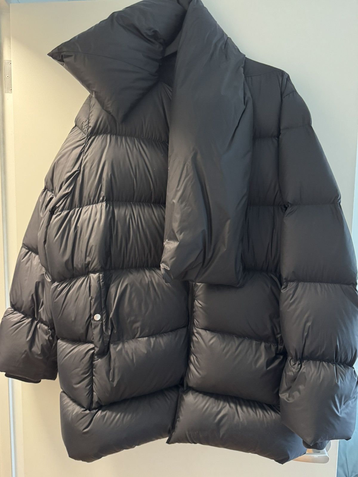 Rick Owens Puffed Leather Jacket