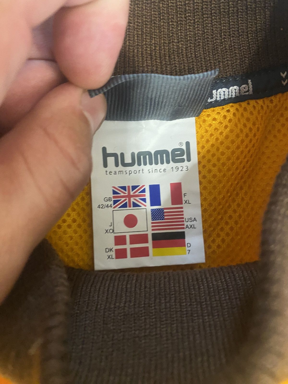Hummel Denmark 2002 Hummel Player Issue Rare Training Top Size L Size US L / EU 52-54 / 3 - 11 Thumbnail