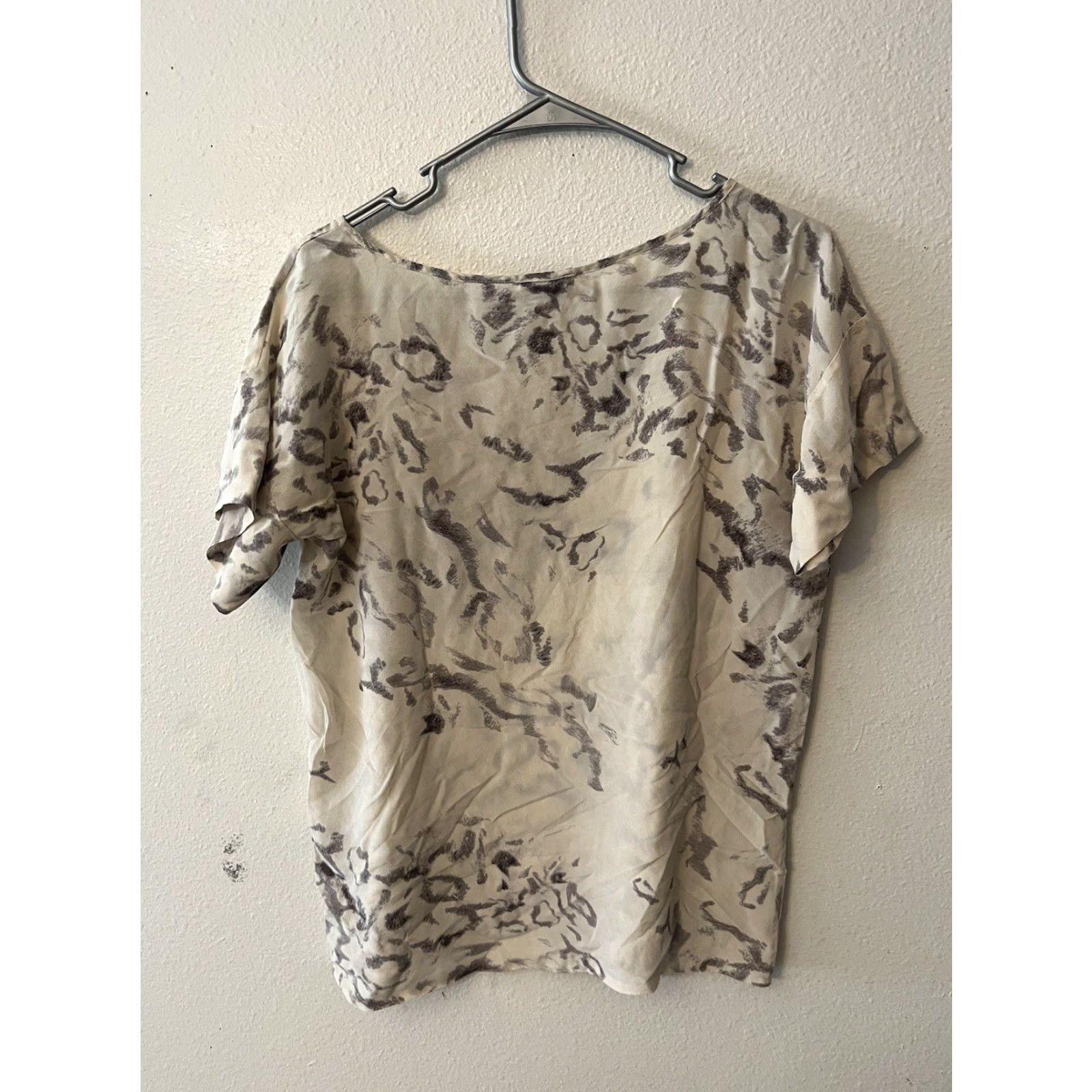 Club Monaco Club Monaco Pullover Blouse Women's M Lightweight Multicolor Animal Print Shirt Casual Office Womens Size M / US 6-8 / IT 42-44 - 2 Thumbnail