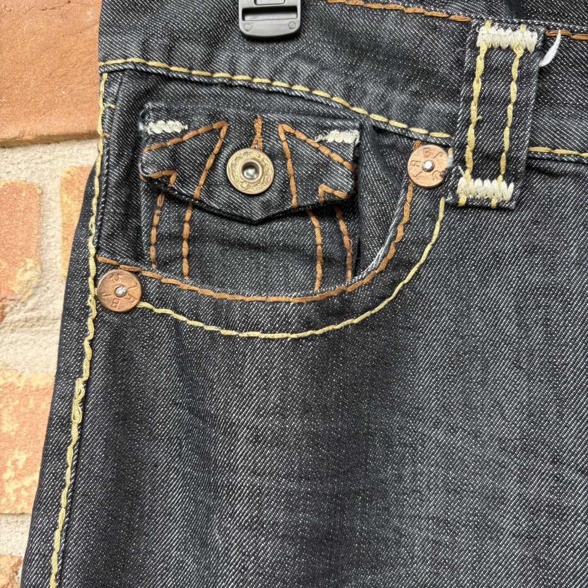 True Religion True Religion Section Joey Super T Baggy Wide Leg Jeans Size US 38 / EU 54 - 6 Thumbnail