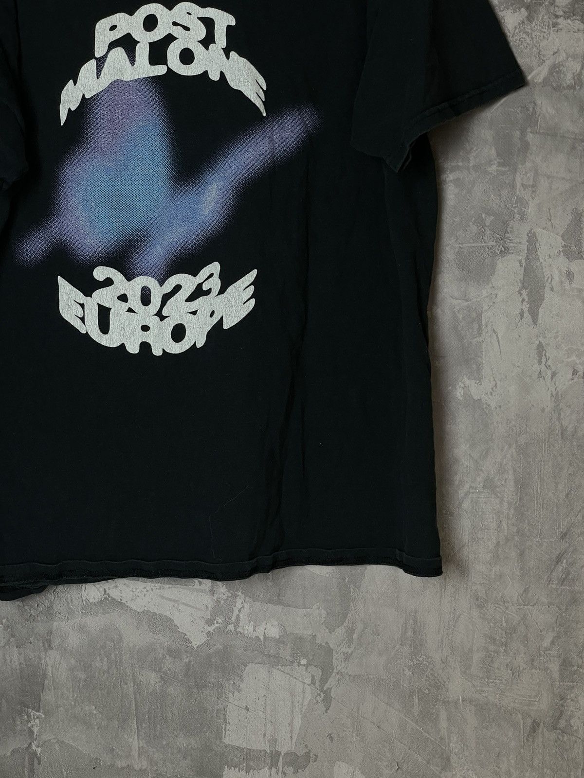 Rap Tees Post Malone Twelve Carat 2023 Tour Art Rap T-Shirt Size US L / EU 52-54 / 3 - 7 Thumbnail
