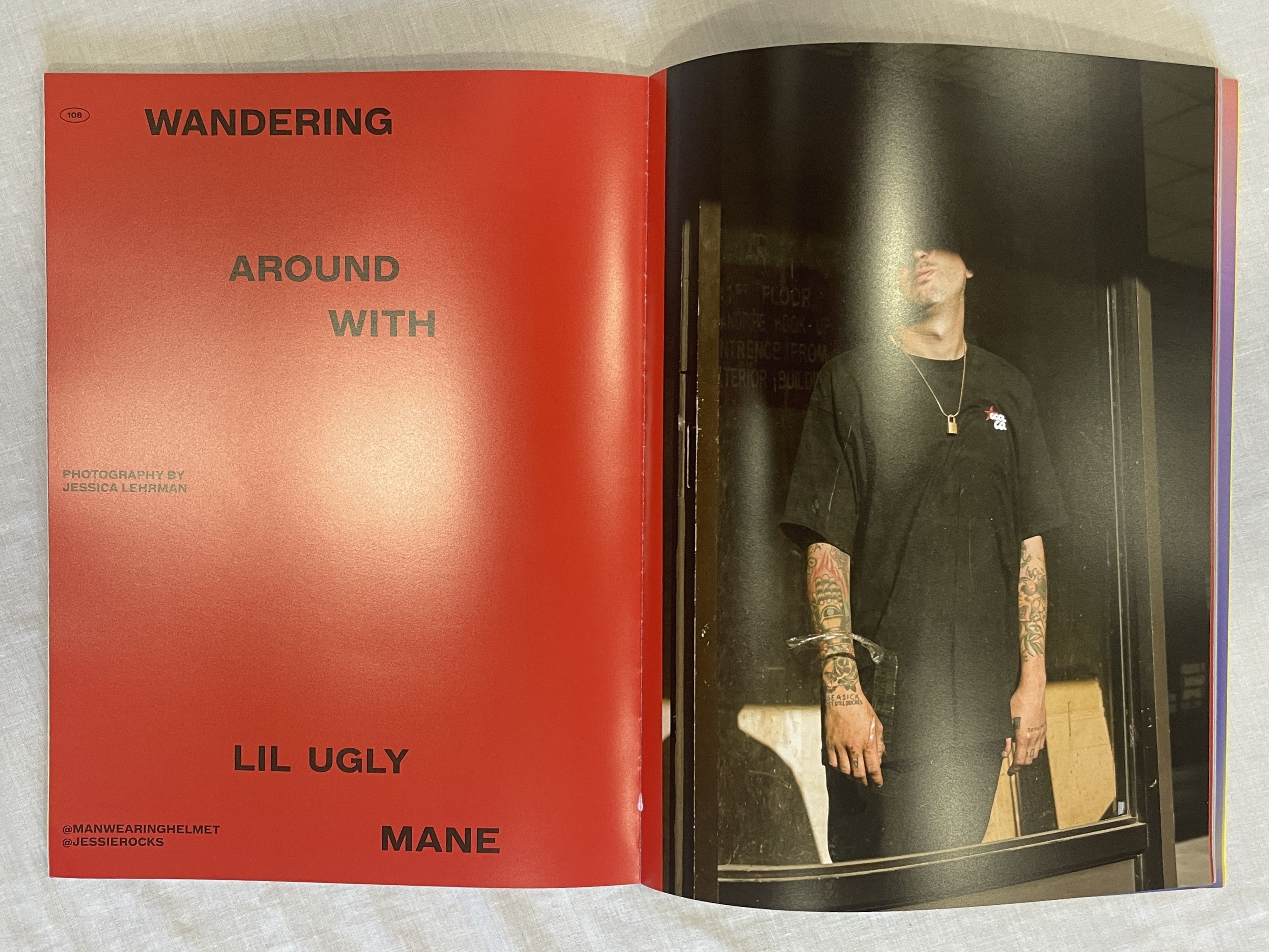 Lil Ugly Mane Cult Classic Magazine Issue 01 Lil Ugly Mane Rare Magazine Size ONE SIZE - 4 Thumbnail