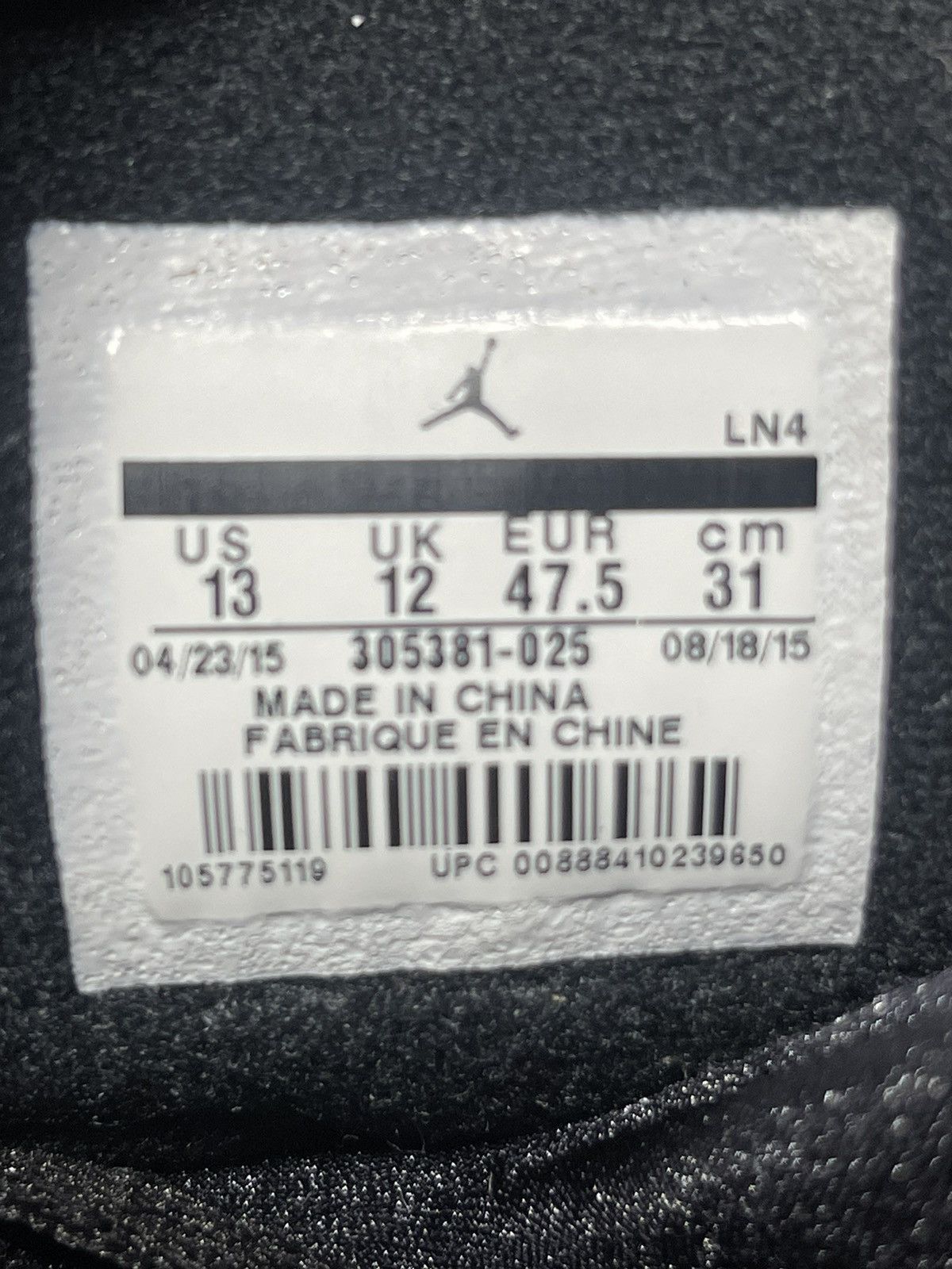 Jordan Brand Retro Jordan 8 Aqua Size US 13 / EU 46 - 6 Thumbnail