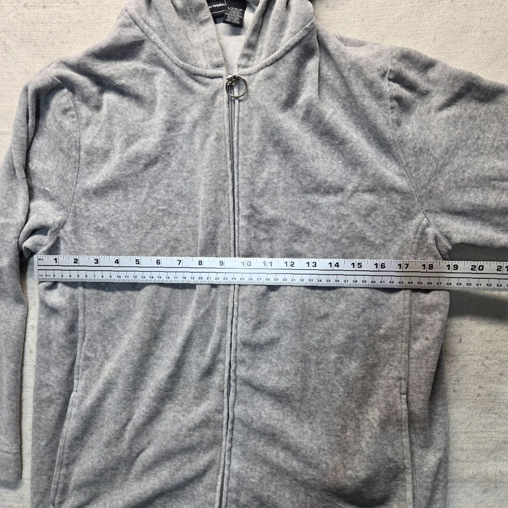 Vintage Bobbie Brooks Gray Hoodie Women's Size L Large Sweater Pullover Casual - Adult Size L / US 10 / IT 46 - 5 Thumbnail