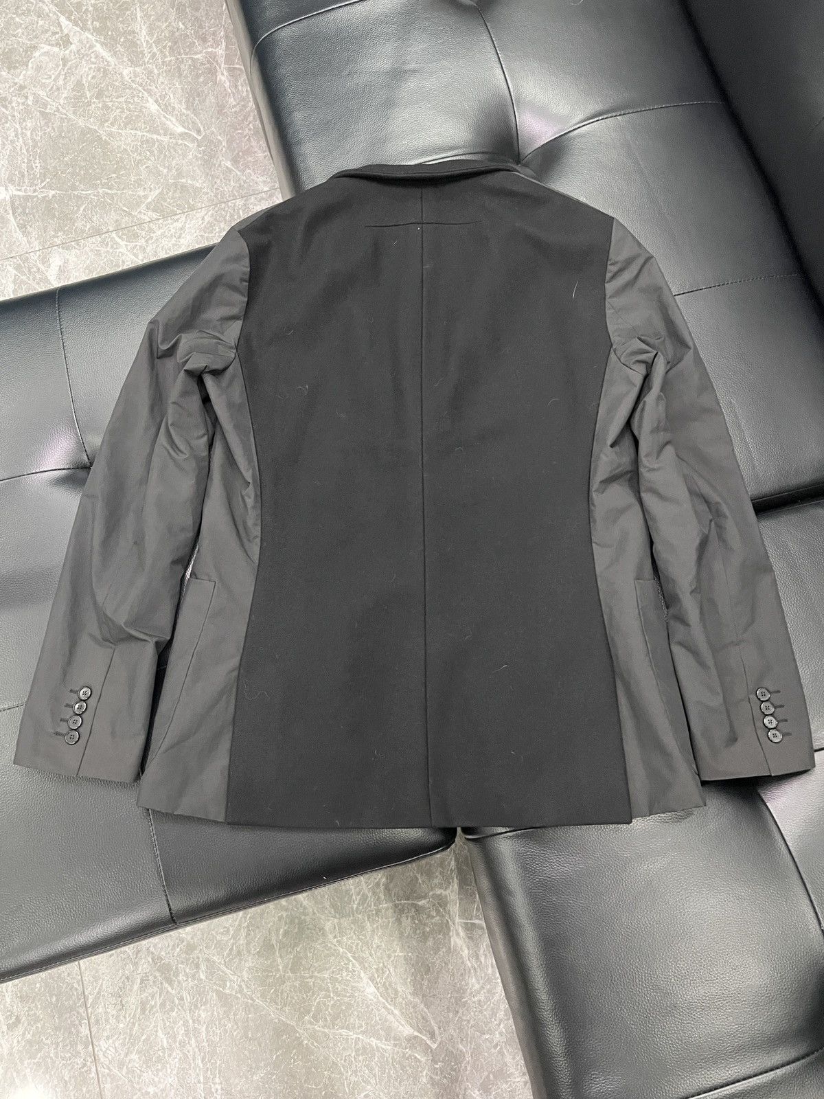 Givenchy Givenchy FW12 Nylon Panel Blazer Size 52S - 2 Thumbnail