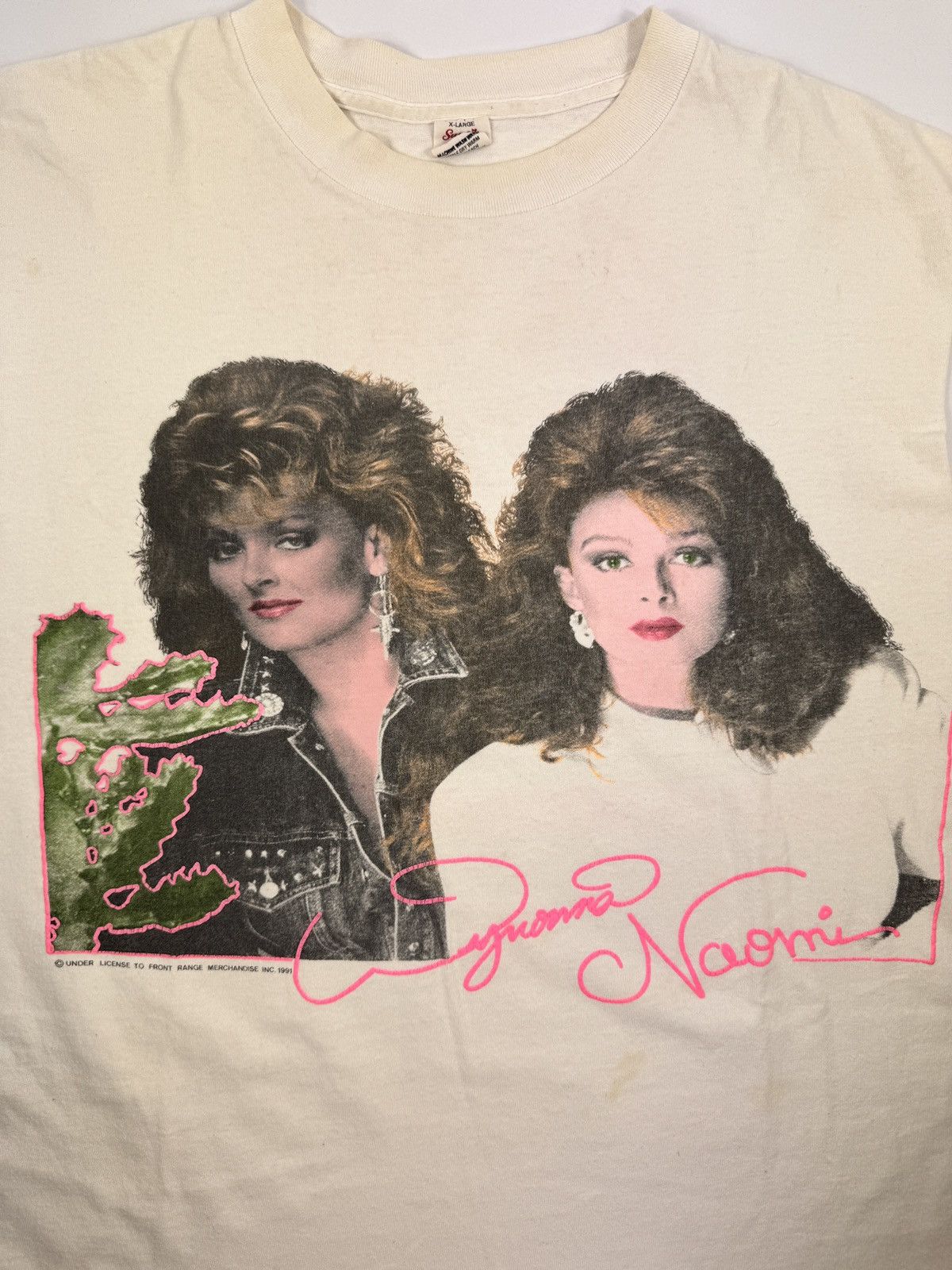 Vintage x SUPER GRU THE JUDDS AND NAOMI 1991 CUT OFF VINTAGE T-SHIRT Size US XL / EU 56 / 4 - 5 Thumbnail