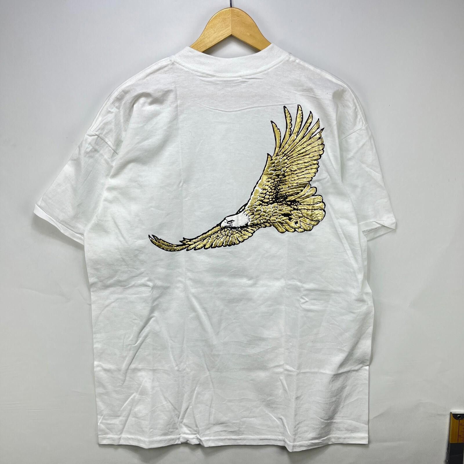 Harry Winston Vintage 90s Winston Cigarettes Eagle Pocket T-Shirt XL Size US XL / EU 56 / 4 - 5 Thumbnail
