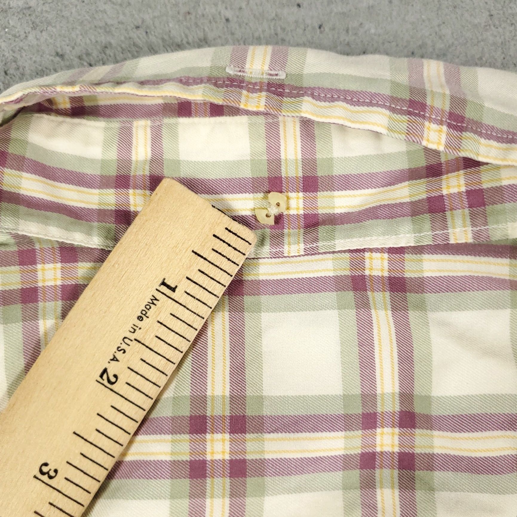 Faconnable Façonnable Button-Up Shirt Mens 2XL Brown Plaid Long Sleeve Casual Modern Size US XXL / EU 58 / 5 - 6 Thumbnail
