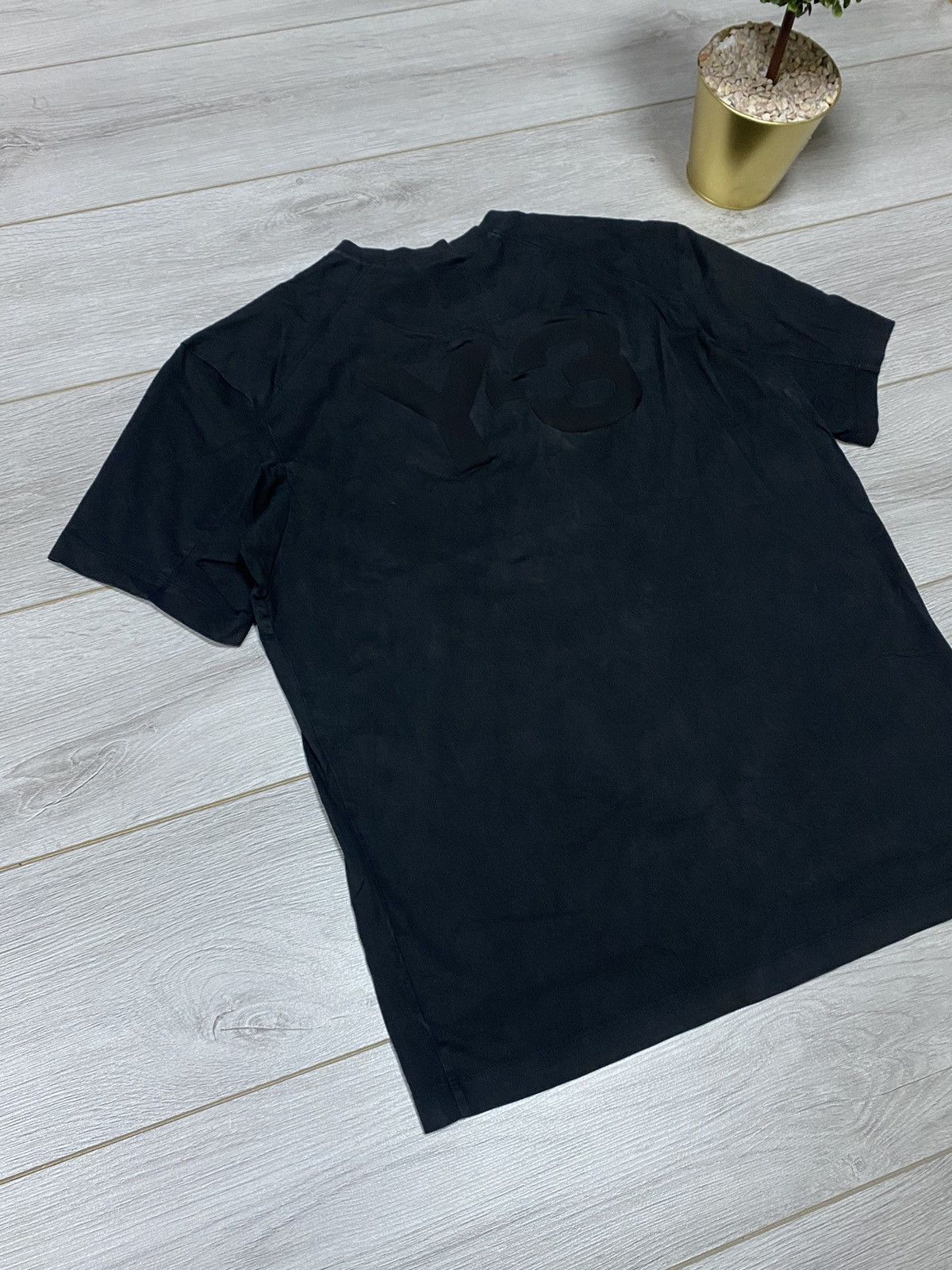 Yohji Yamamoto Y-3 Yohji Yamamoto vintage big logo t-shirt Adidas Size US M / EU 48-50 / 2 - 5 Thumbnail