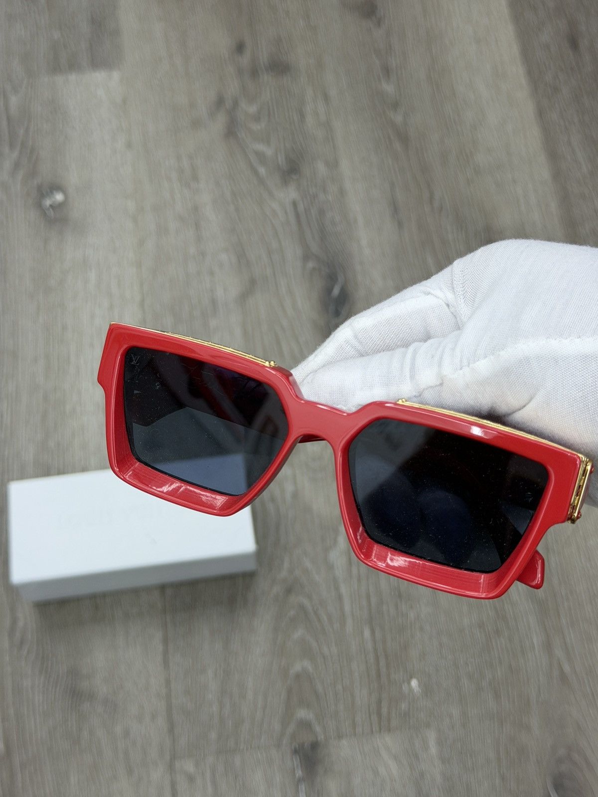 Louis Vuitton Louis Vuitton 1.1 Millionaires Sunglasses Red Z1599W Size ONE SIZE - 6 Thumbnail