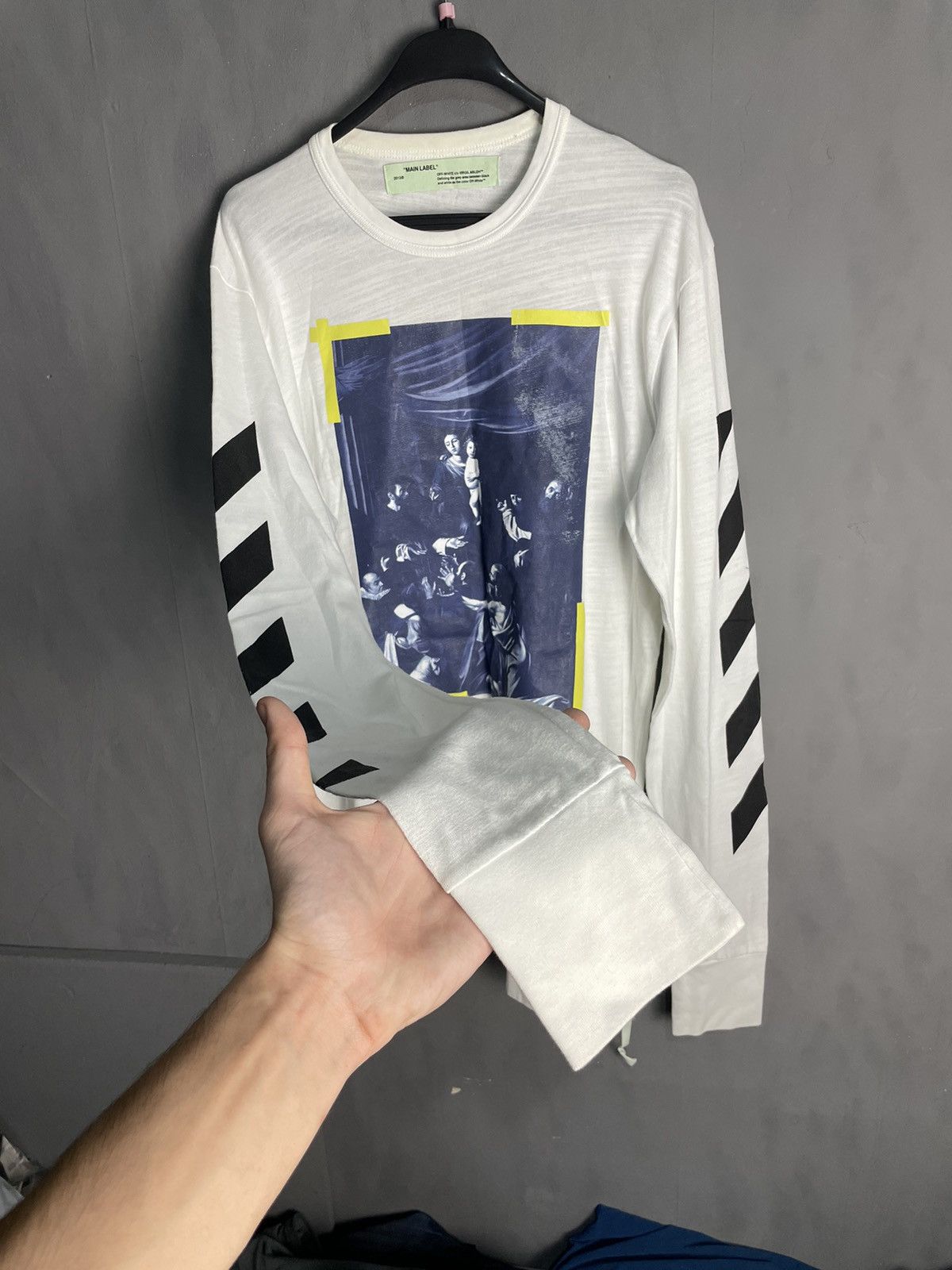 Off-White Off White Caravaggio Long Sleeve T-Shirt Size US M / EU 48-50 / 2 - 6 Thumbnail