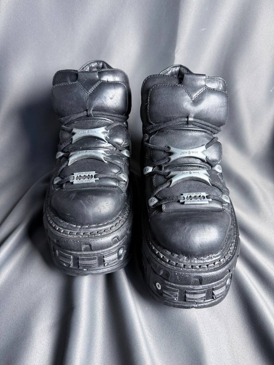 New Rock New Rock Jaded London Scythe Tower Boots | Grailed