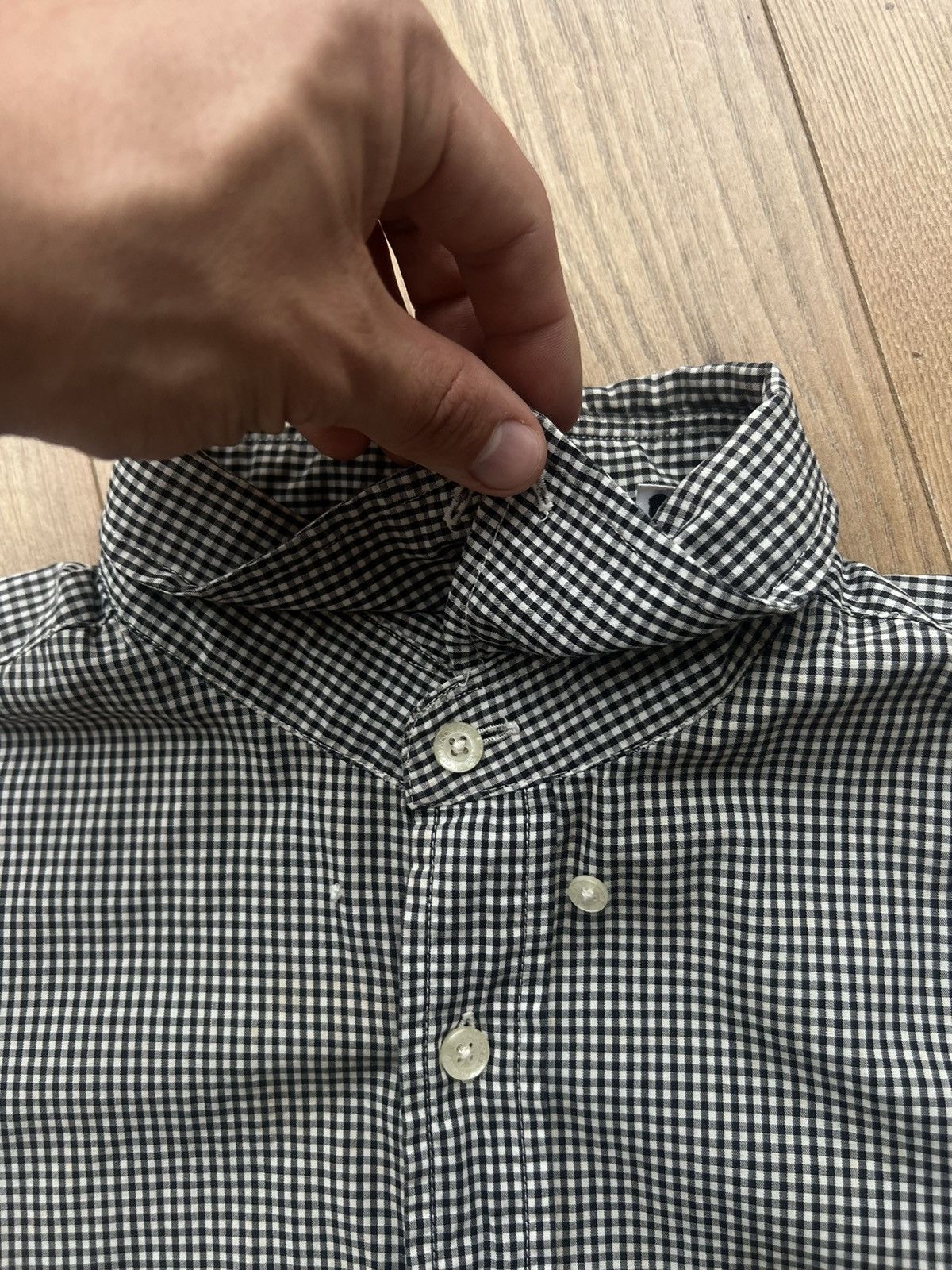 Bape 00’s BAPE CHECKED SHORT SLEEVE SHIRT Y2K Size US M / EU 48-50 / 2 - 7 Thumbnail