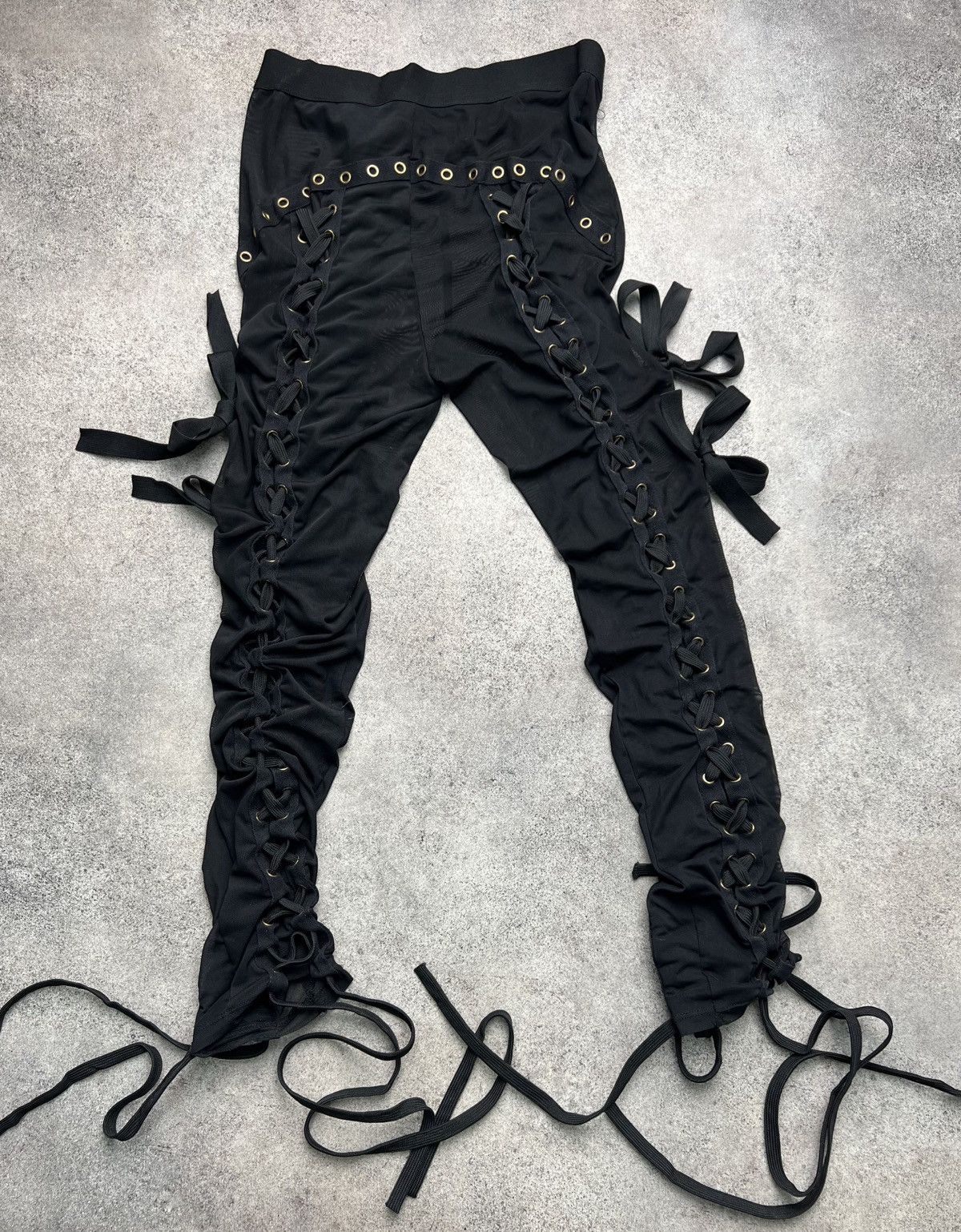 Cop Copine Cop Copine adorable gothic mesh leghings Size 28" / US 6 / IT 42 - 13 Thumbnail