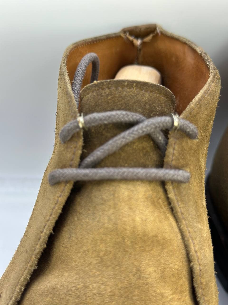 Church's Church’s Custom Grade Suede Desert Boots Sand F Dainite Sole Size US 9 / EU 42 - 11 Thumbnail