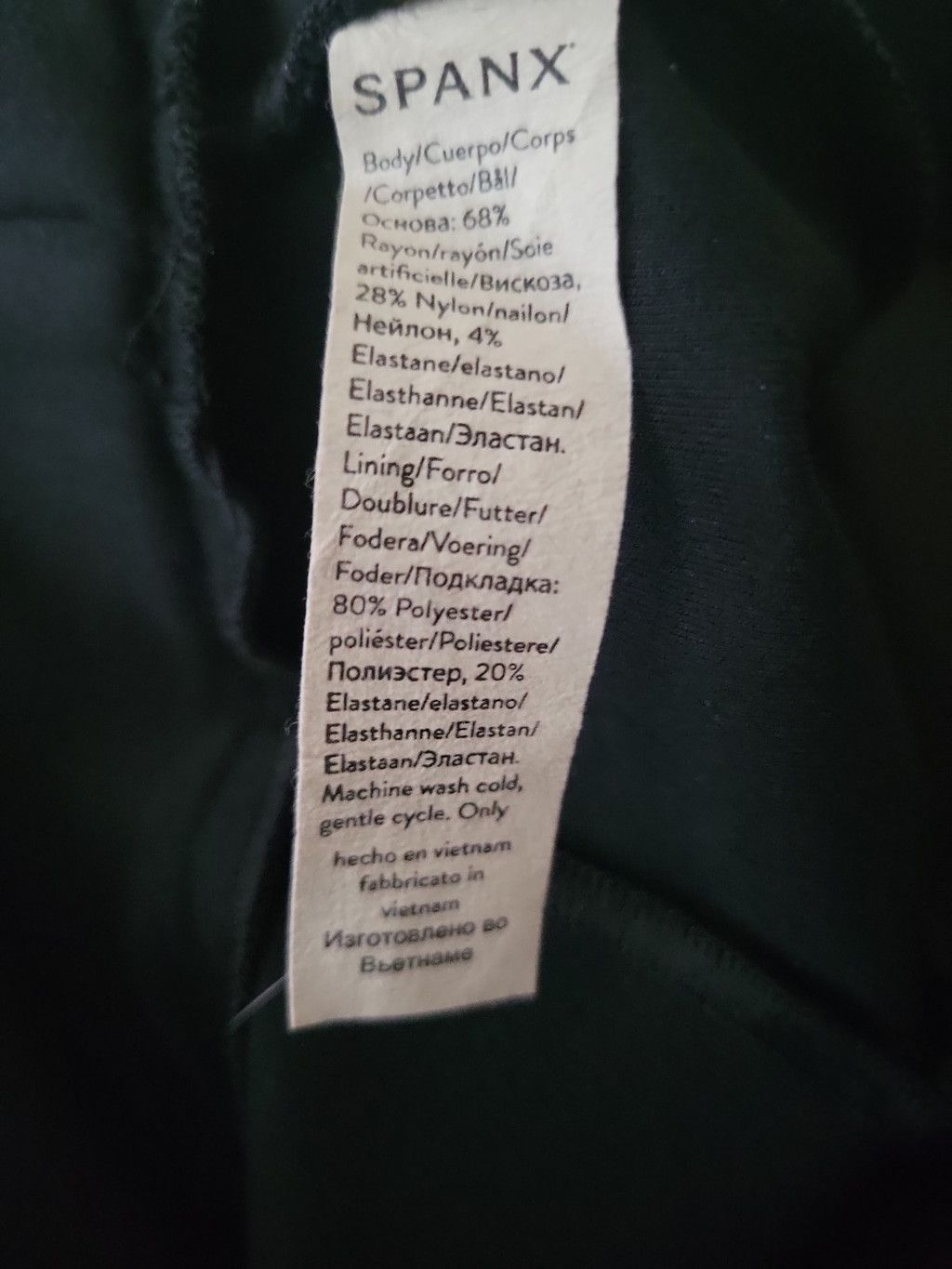 Spanx SPANX Women's Pull-On Straight Leg Black Pants Size 2X Waist Size 42" / US 20 - 7 Thumbnail